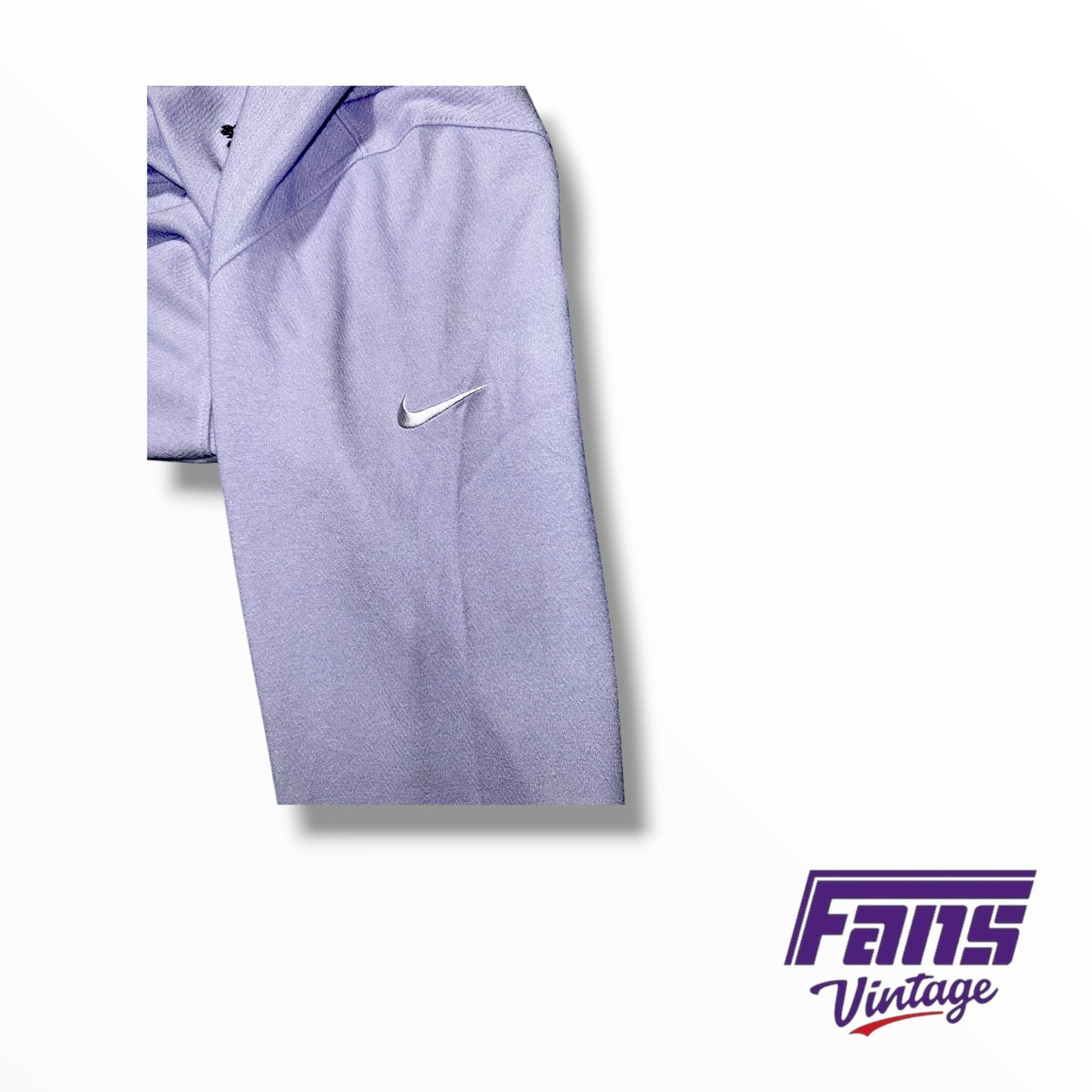 TCU Nike Basketball Team issued Coaches Premium Quarter-Zip Pullovee