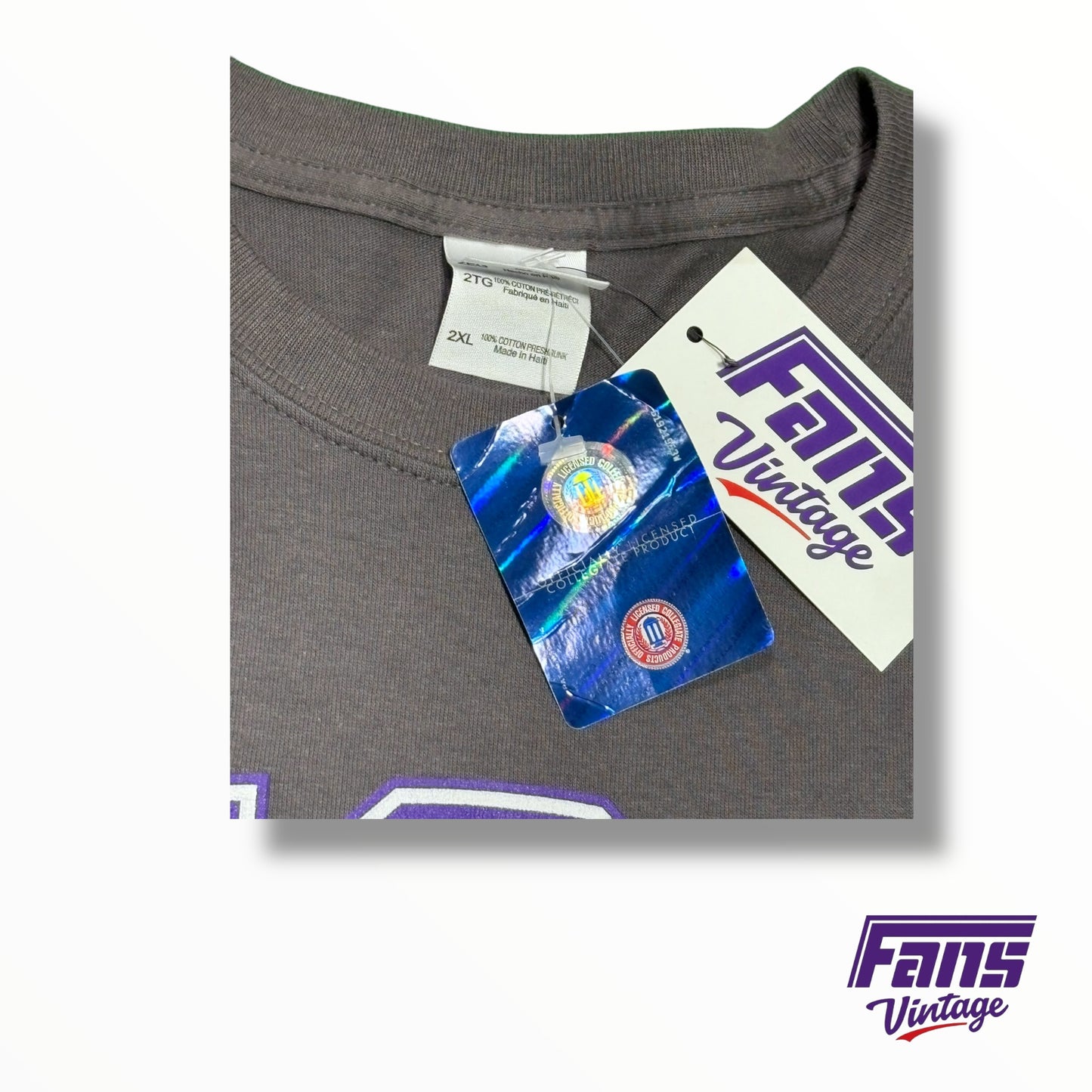 Vintage TCU Football 2010 Tostitos Fiesta Bowl shirt with large graphic print! New with Tags!