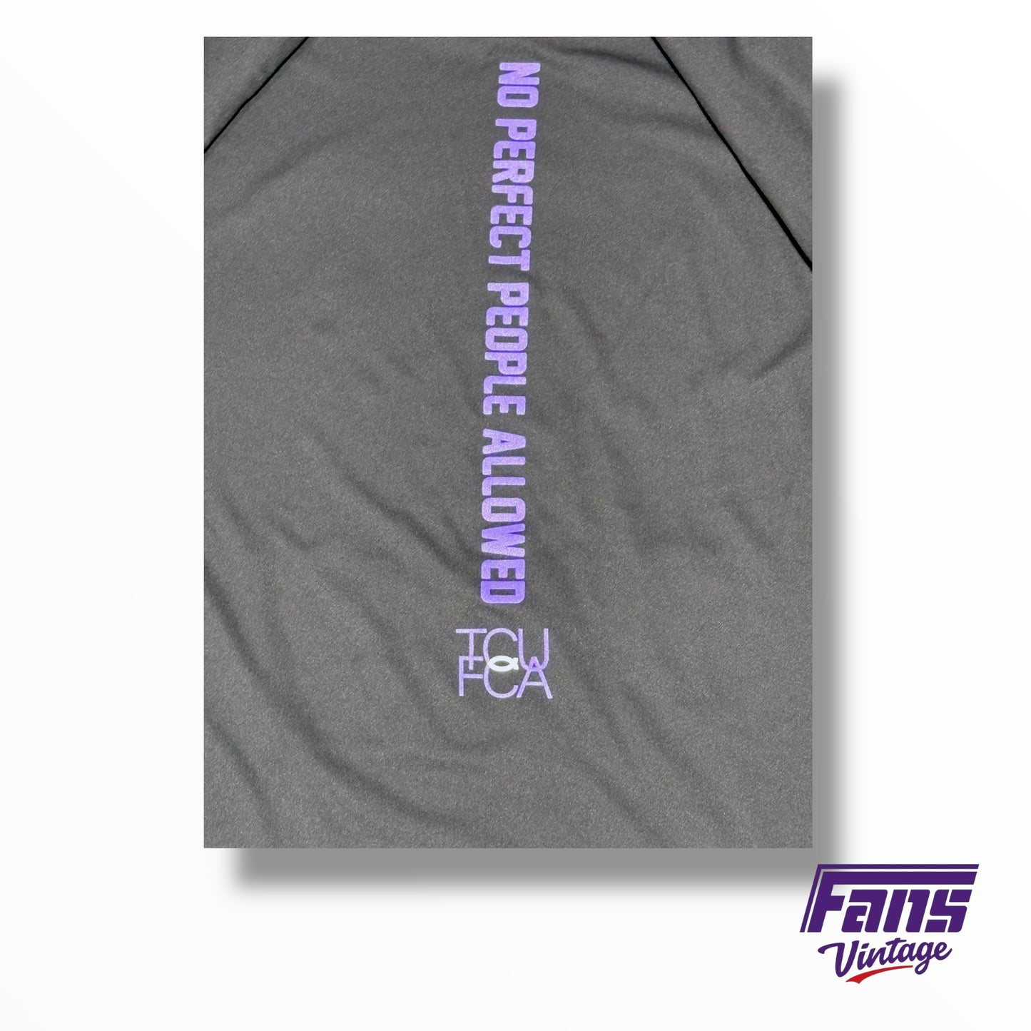 TCU FCA “No Perfect People Allowed” Long Sleeve Shirt 