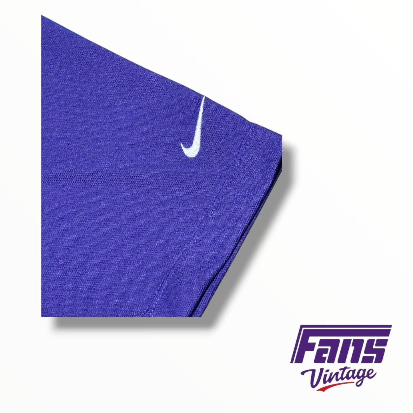 Vintage Y2K Era TCU Baseball Nike Team Issued Polo - New with Original Tags!
