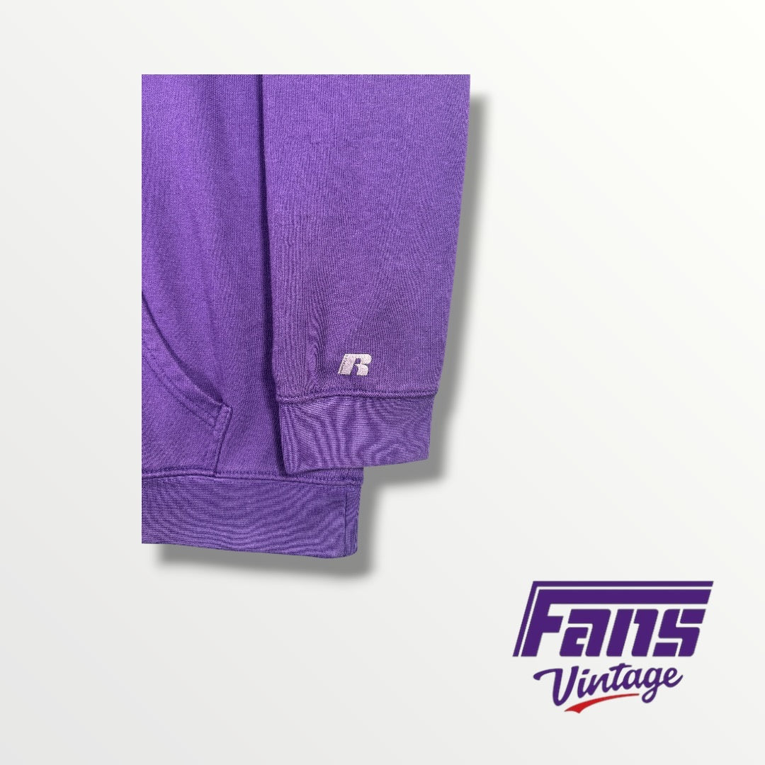 Vintage TCU Cozy Hoodie with Comfortable Interior
