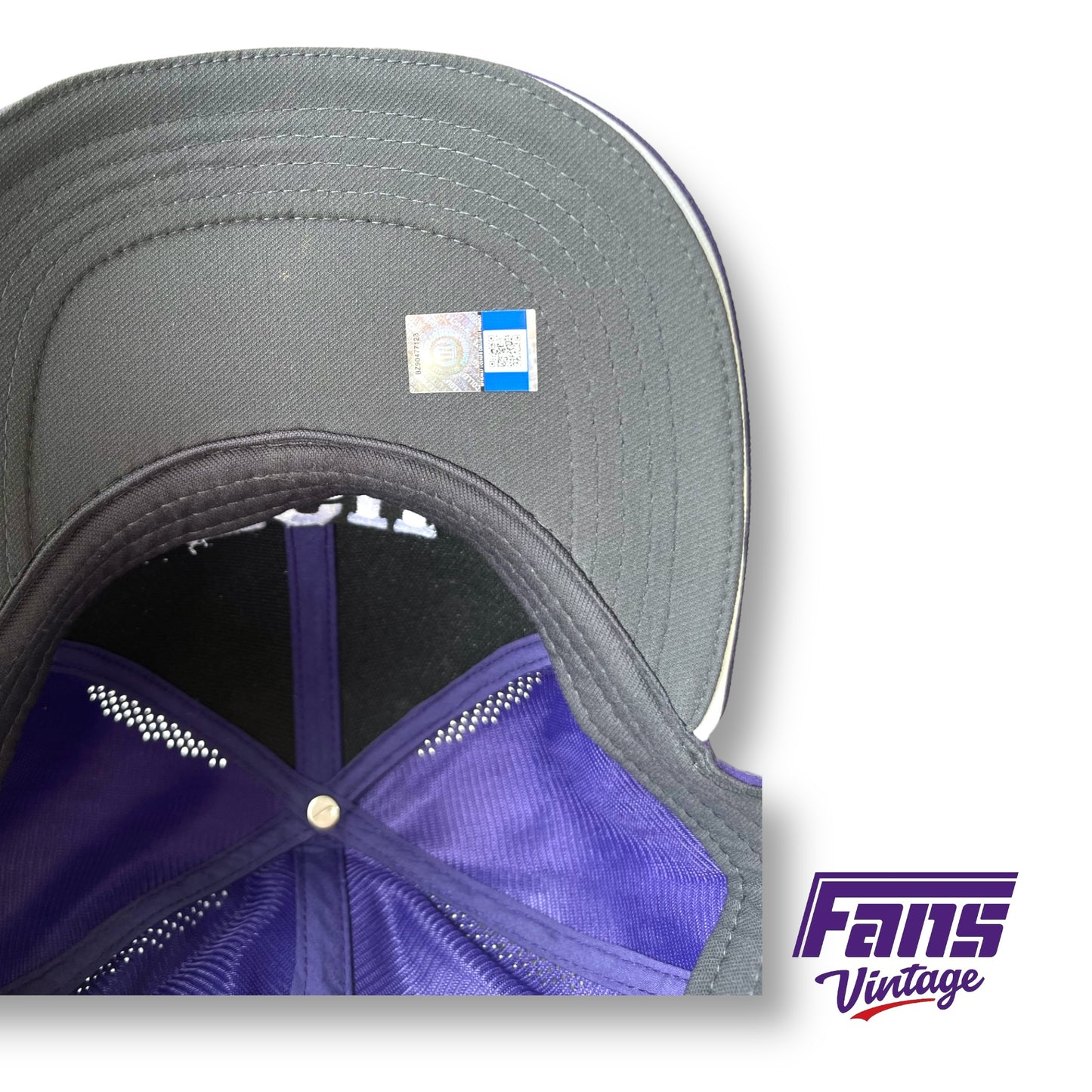 TCU Team Issue Coach’s Strapback Nike Drifit Hat