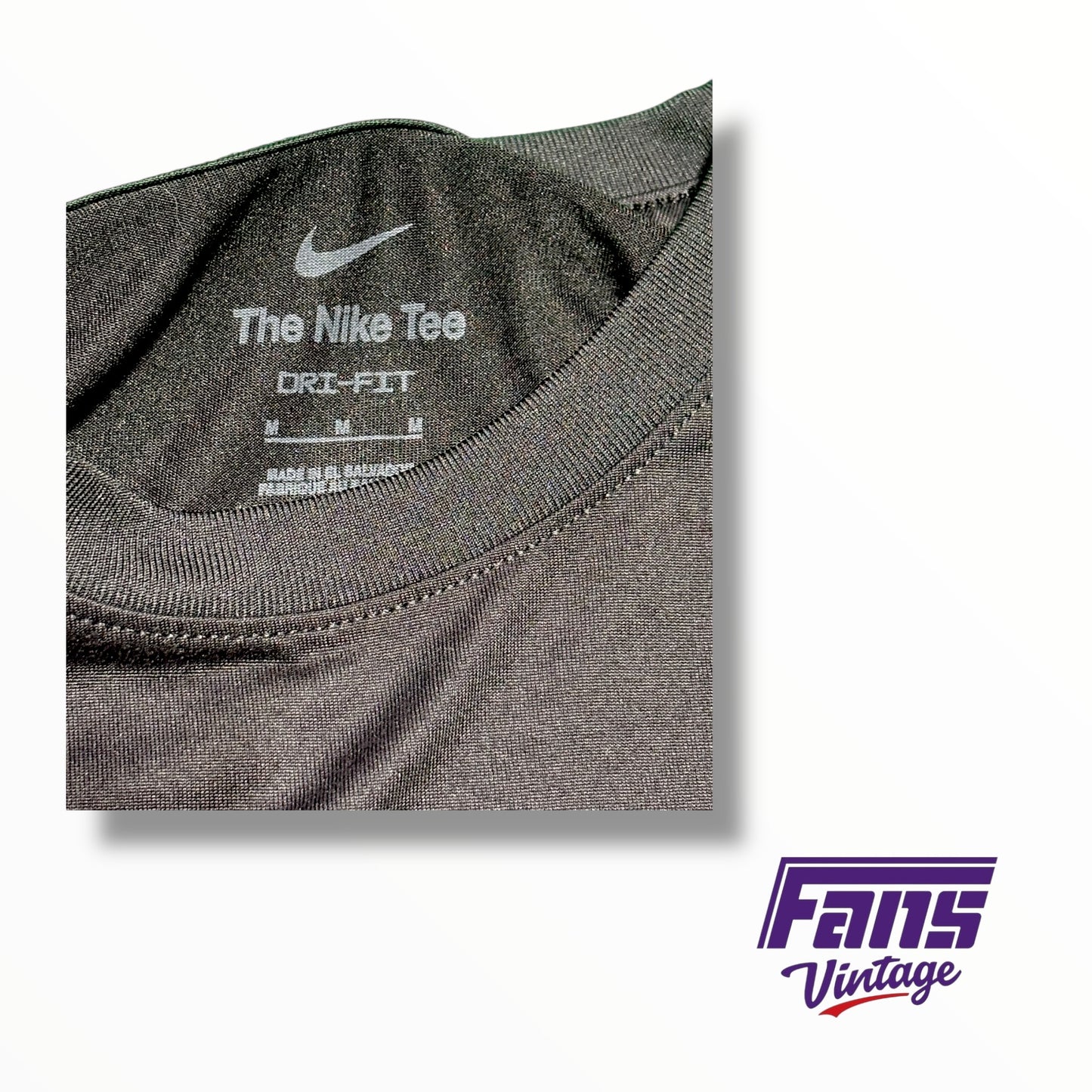 TCU Basketball Nike Team Issued Muhammad Ali Big XII Black History Month Quote T-Shirt