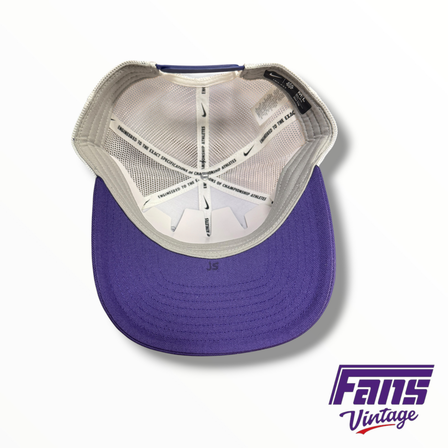 TCU Baseball Team-Issued Nike Ranas Cornudos Snapback Baseball Hat NWT