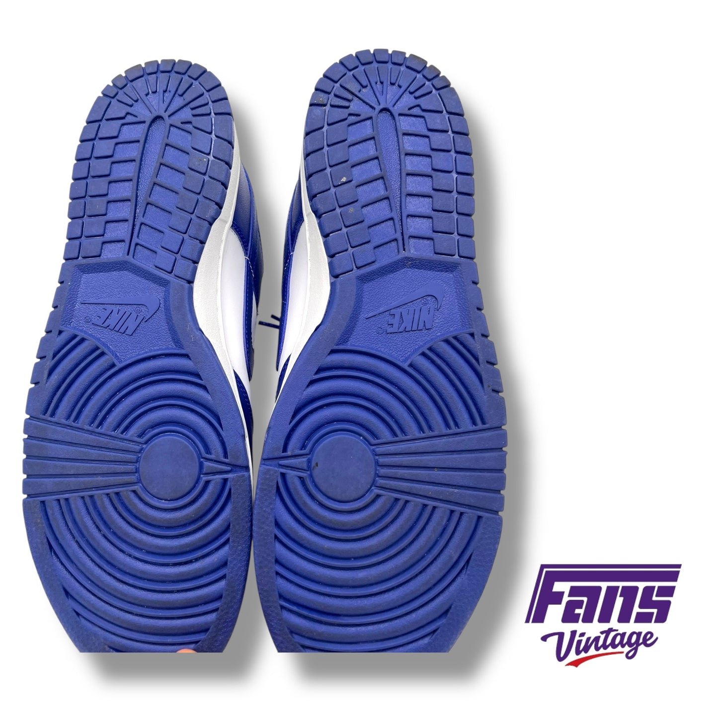 TCU Baseball Post Season Swag Nike Dunk Low “Concord” - Team Issued