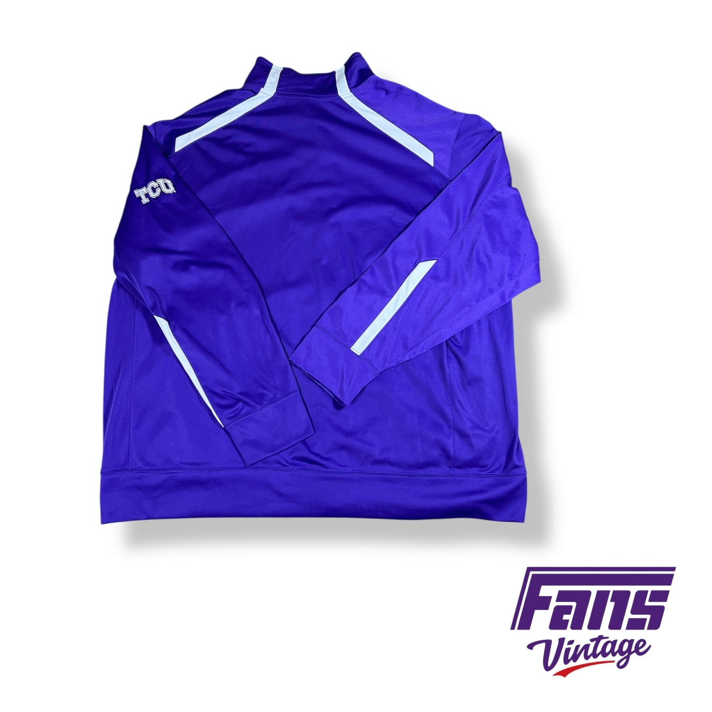 TCU Football Team Issued Alamo Bowl Nike Sideline Jacket