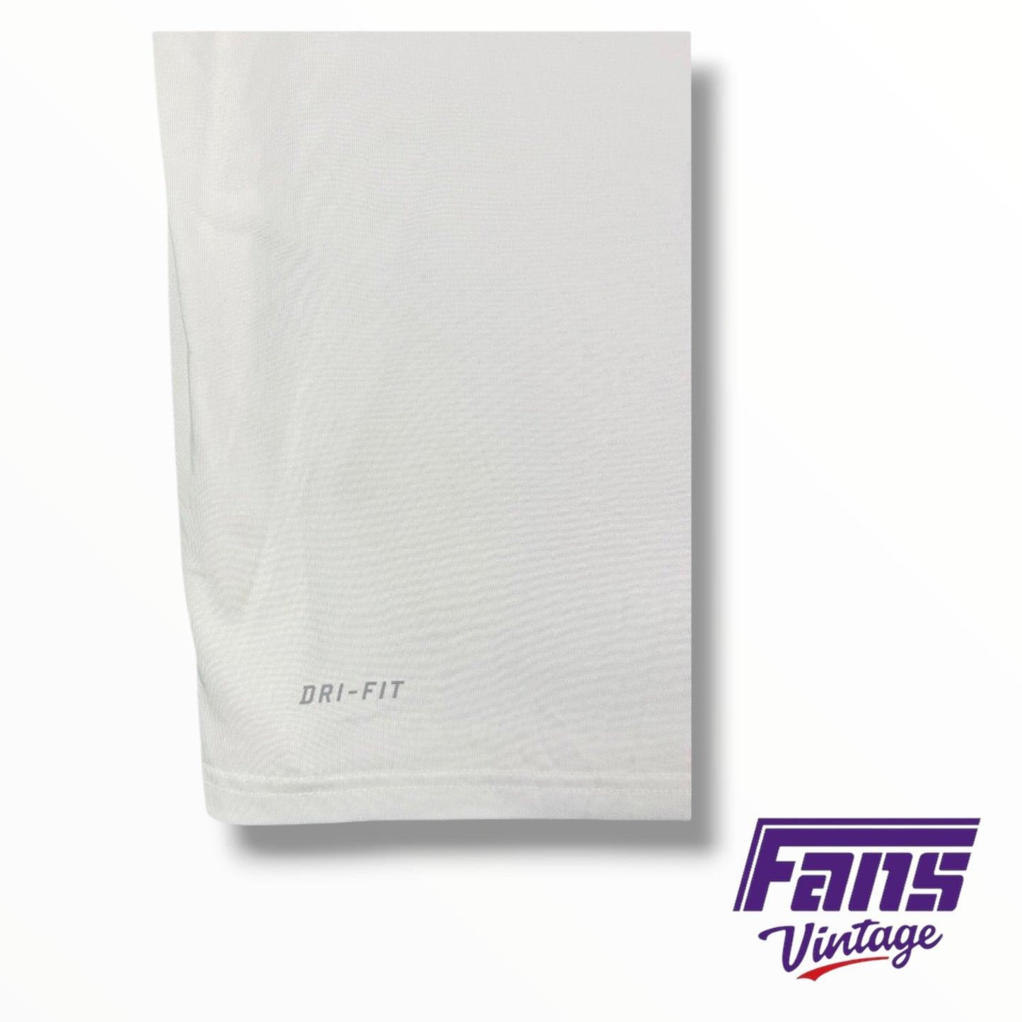 Team-Issued Nike TCU White Dri-Fit T-Shirt