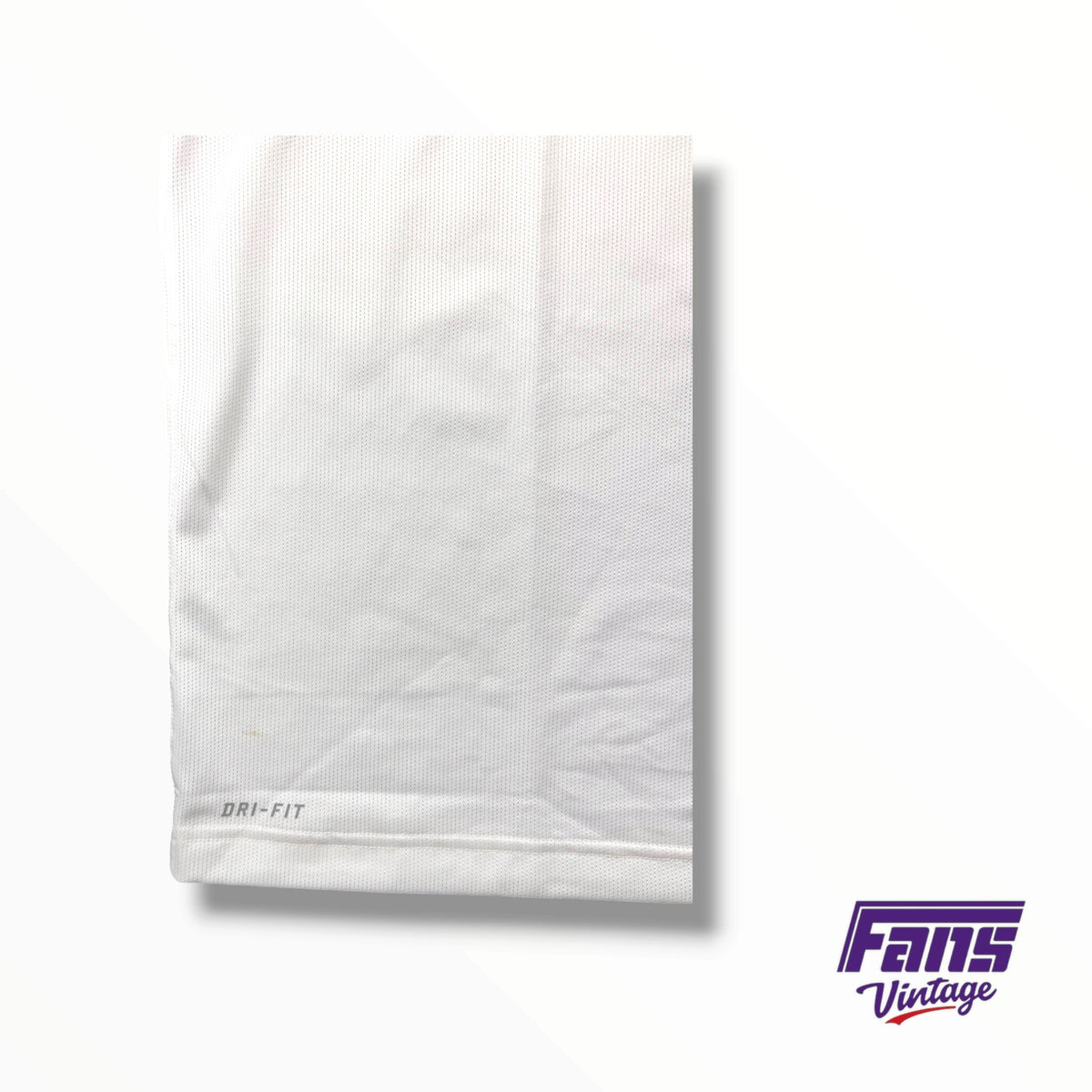 TCU Football Sideline Whiteout Dri-Fit Polo