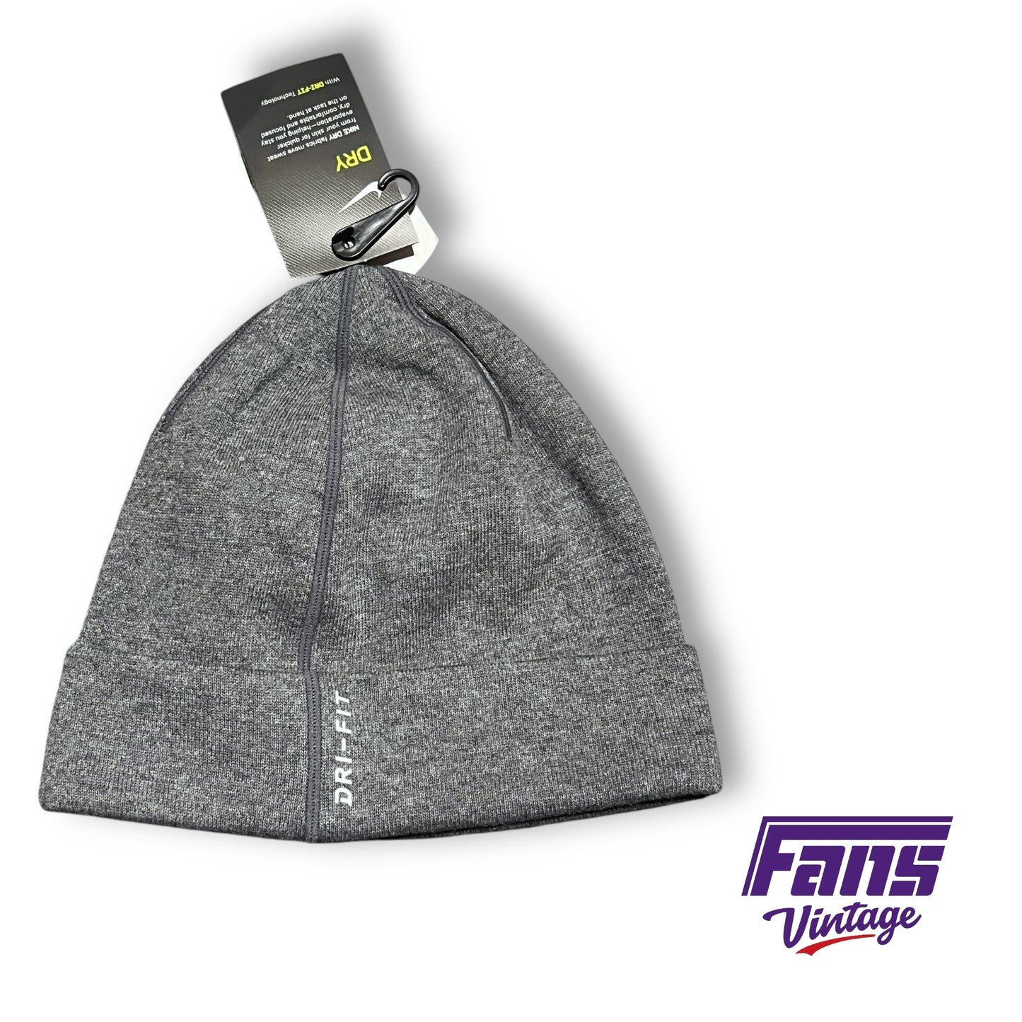 TCU Football Team Issued Sideline and Training Nike Skullcap Beanie - New with Tags!