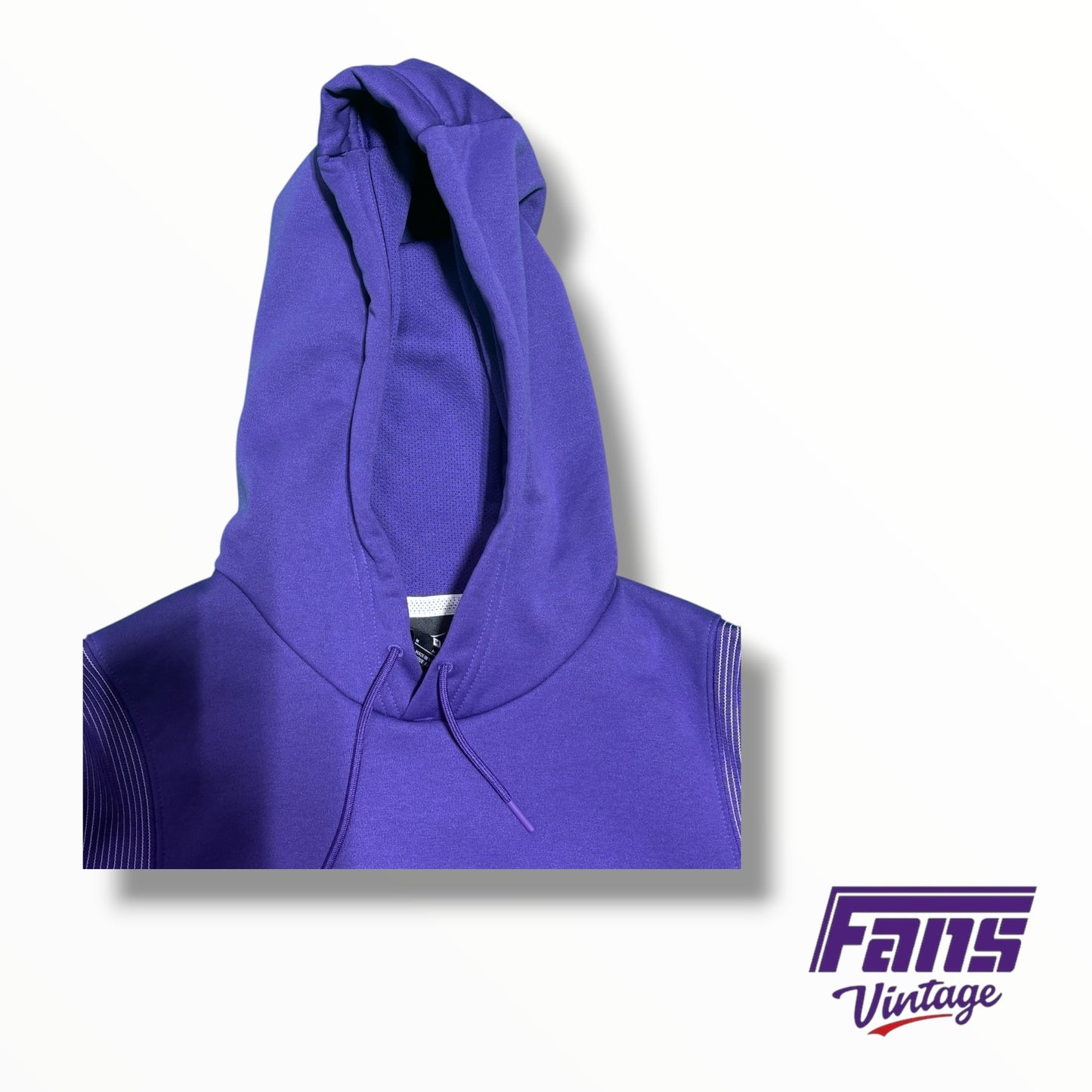 TCU Nike Team Issued Metallic Frog Logo Hoodie