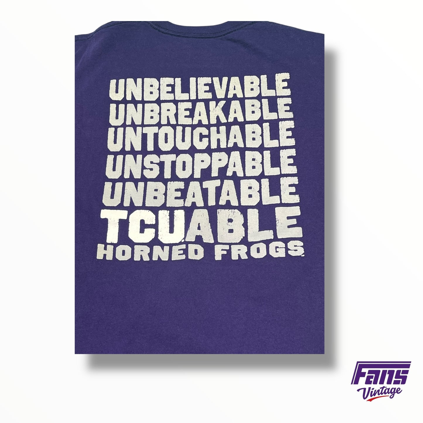 Vintage TCU Football “Unbeatable” 2010 T-Shirt