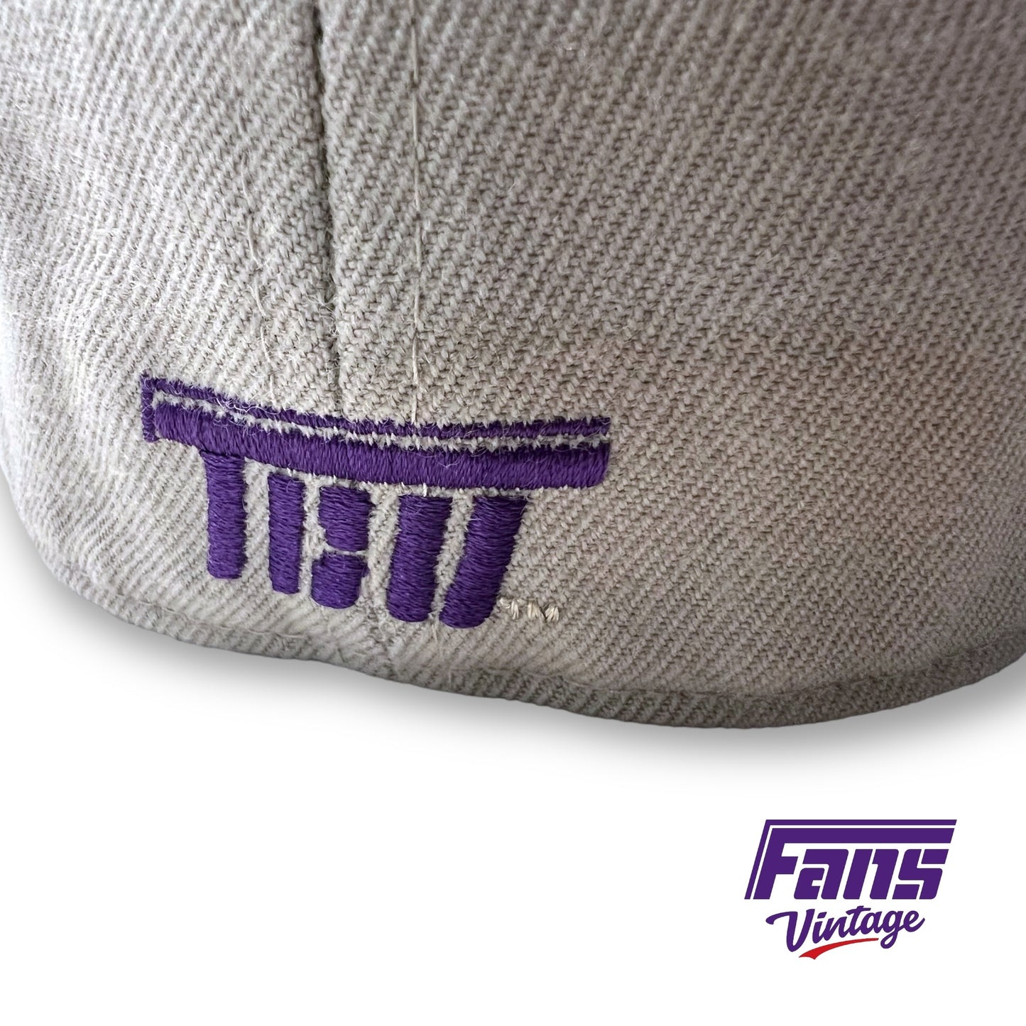 Vintage TCU Flying T Fitted Khaki Hat