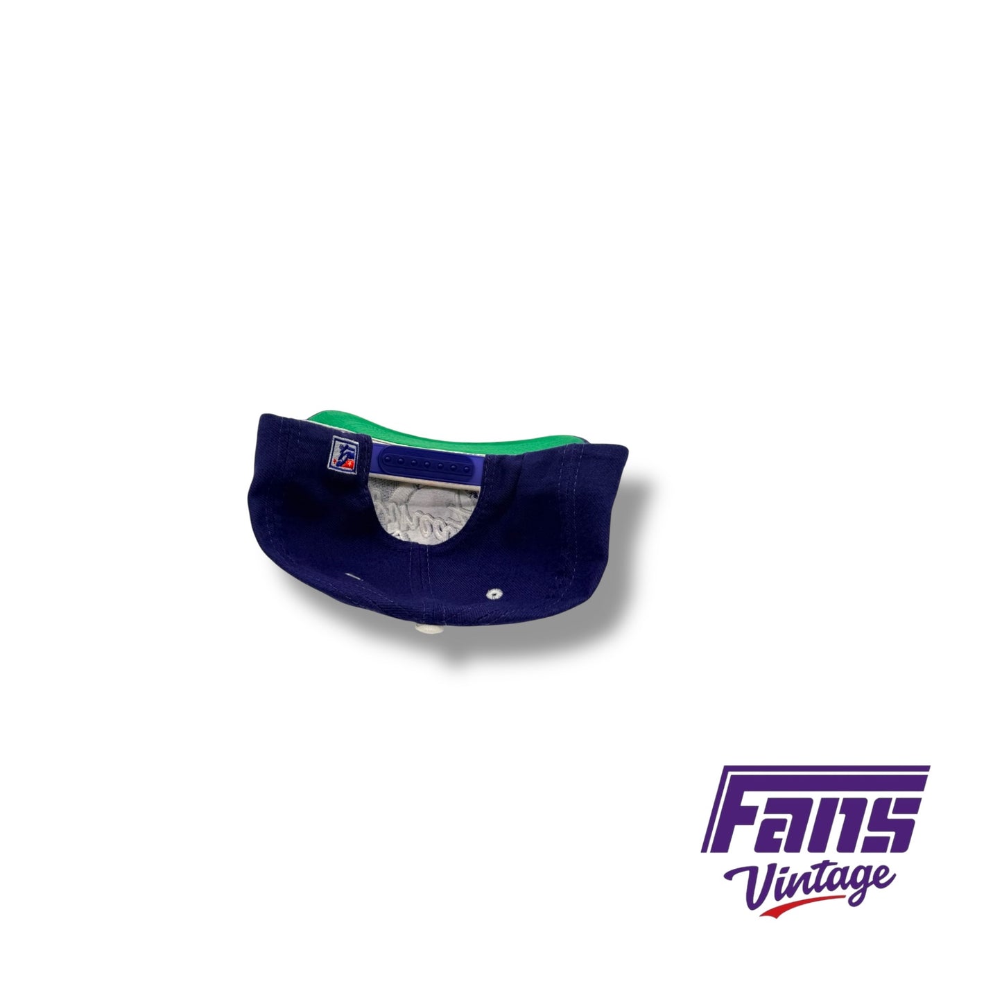 GRAIL Vintage TCU Horned Frogs ‘The Game’ Circle Logo Sample snapback - Coach’s Sideline TV Hat (Collector’s Item)