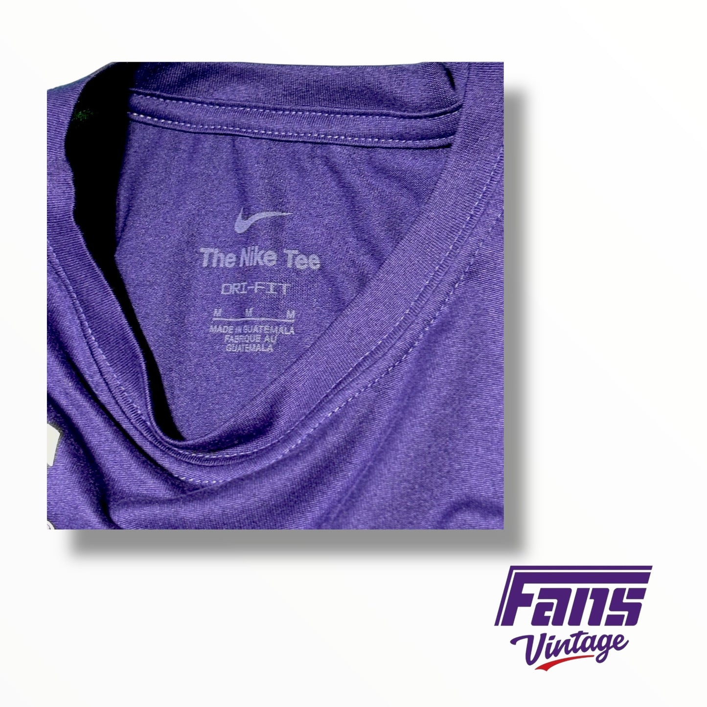 TCU Team Issued ‘Horned Frogs’ Lightweight Drifit Long Sleeve Shirt