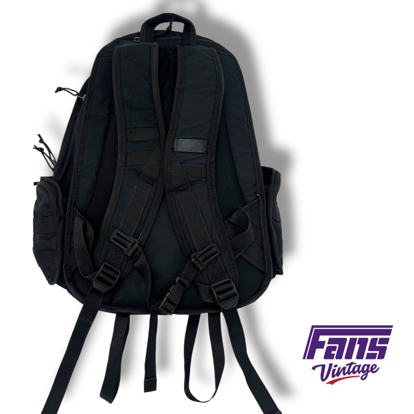RARE! TCU Basketball Team Custom Nike Tactical Backpack with Silver-Chrome Look Logos