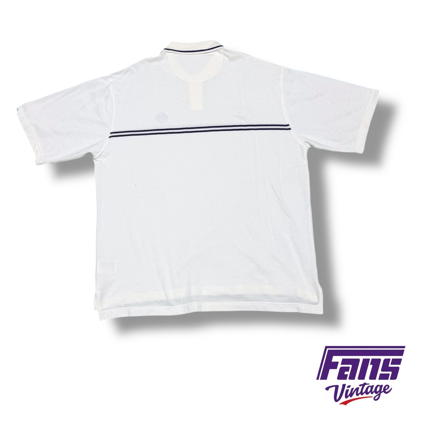 Vintage TCU Y2K Era - Basketball Team Issued Polo