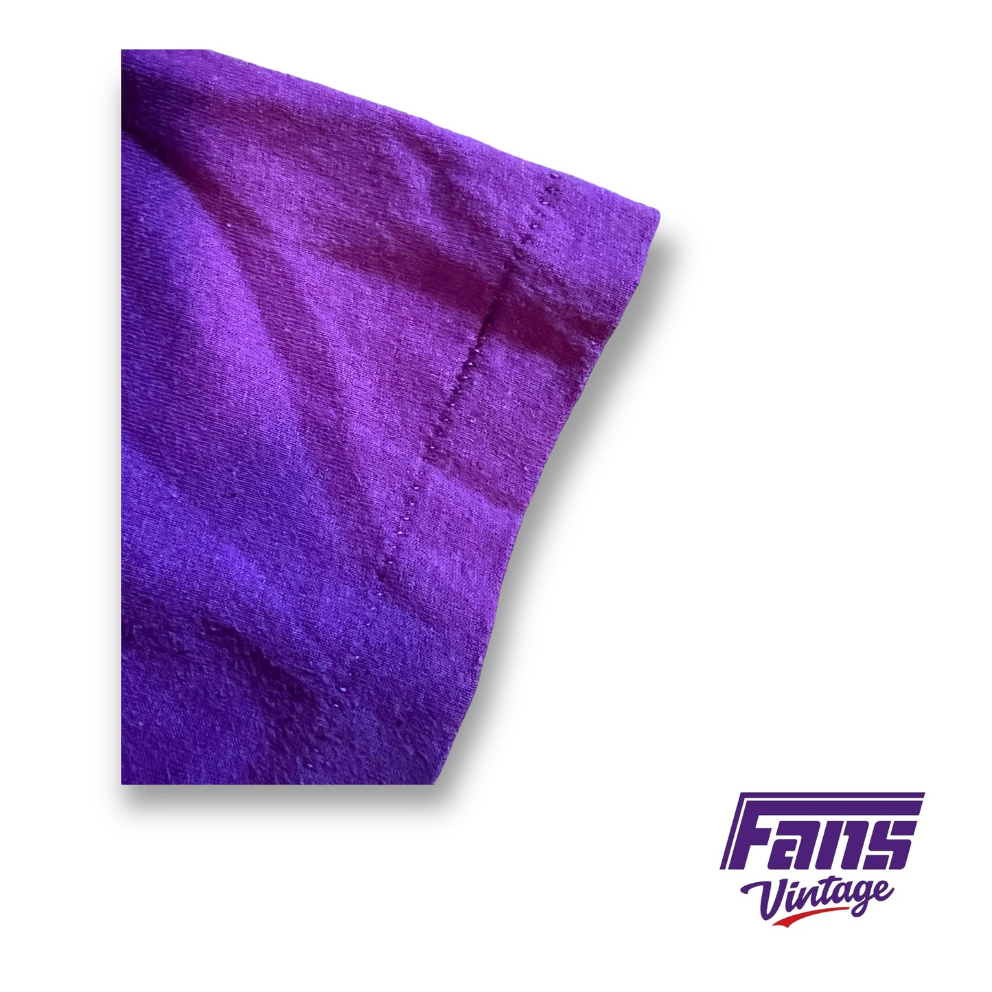 GRAIL Early 80s TCU Vintage wraparound graphic tee - Rare Centennial Logo!