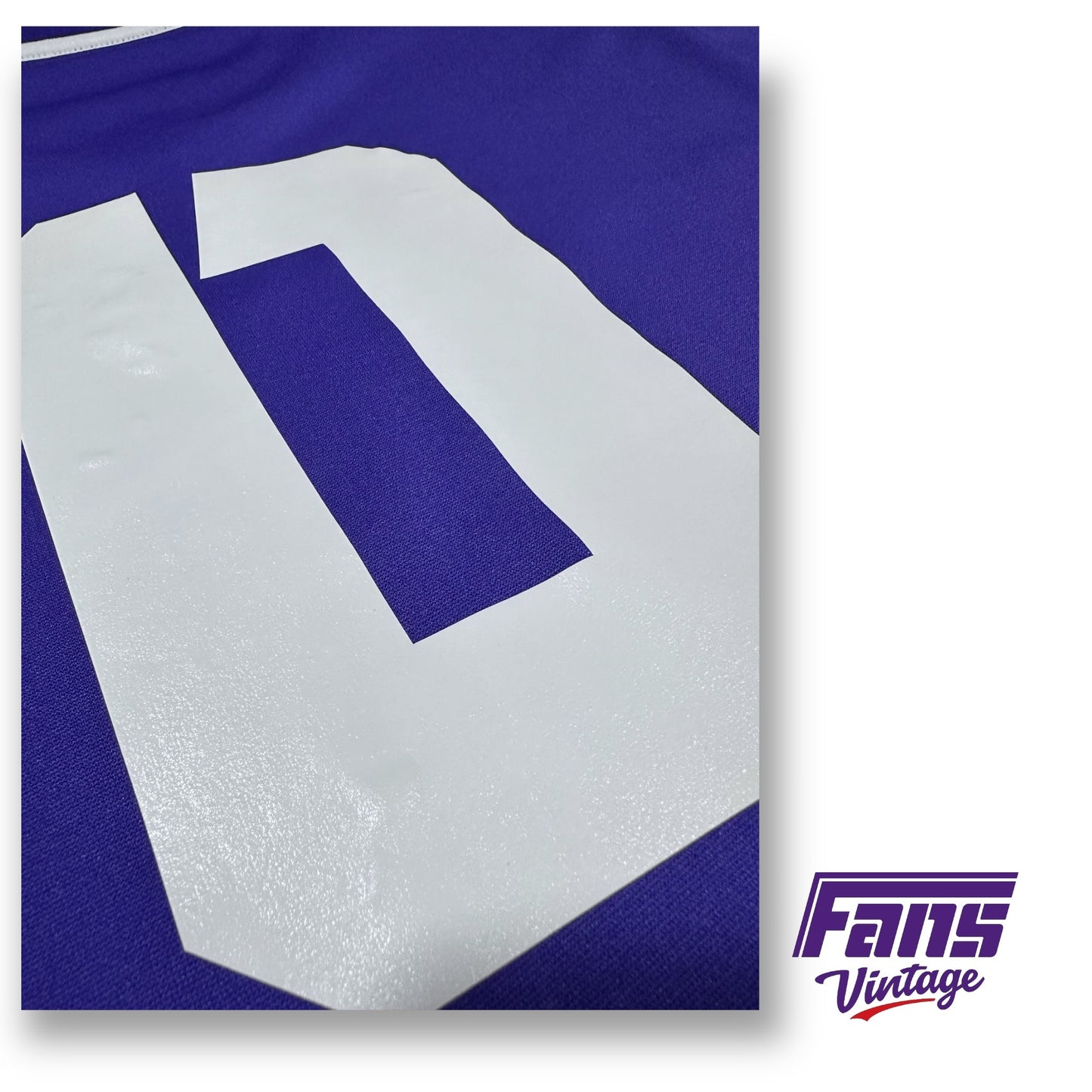 2022 TCU Baseball Game Worn Jersey #0 - CWS Season Practice Jersey!