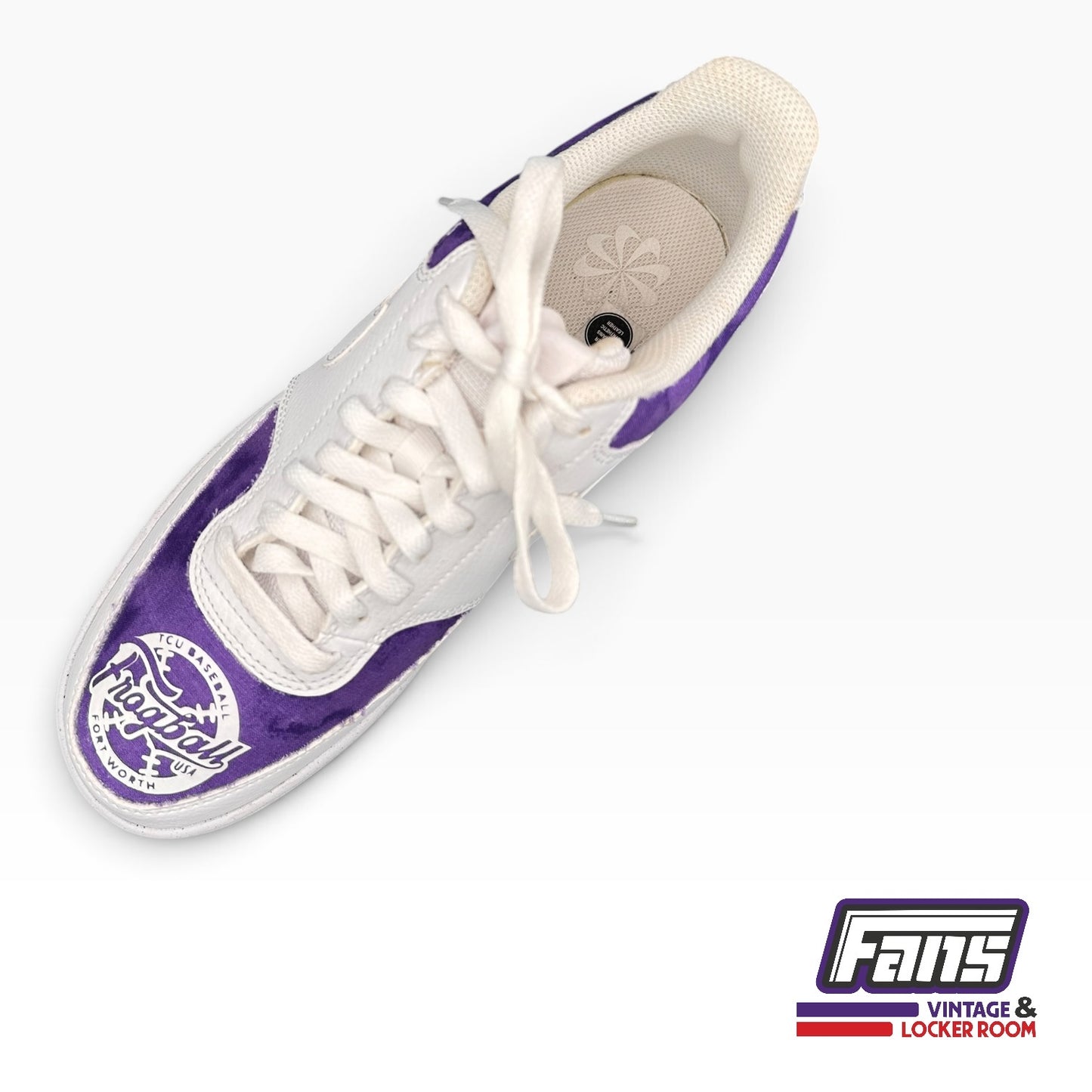 TCU Team-Issued Nike Custom “Frogball USA” Sneakers