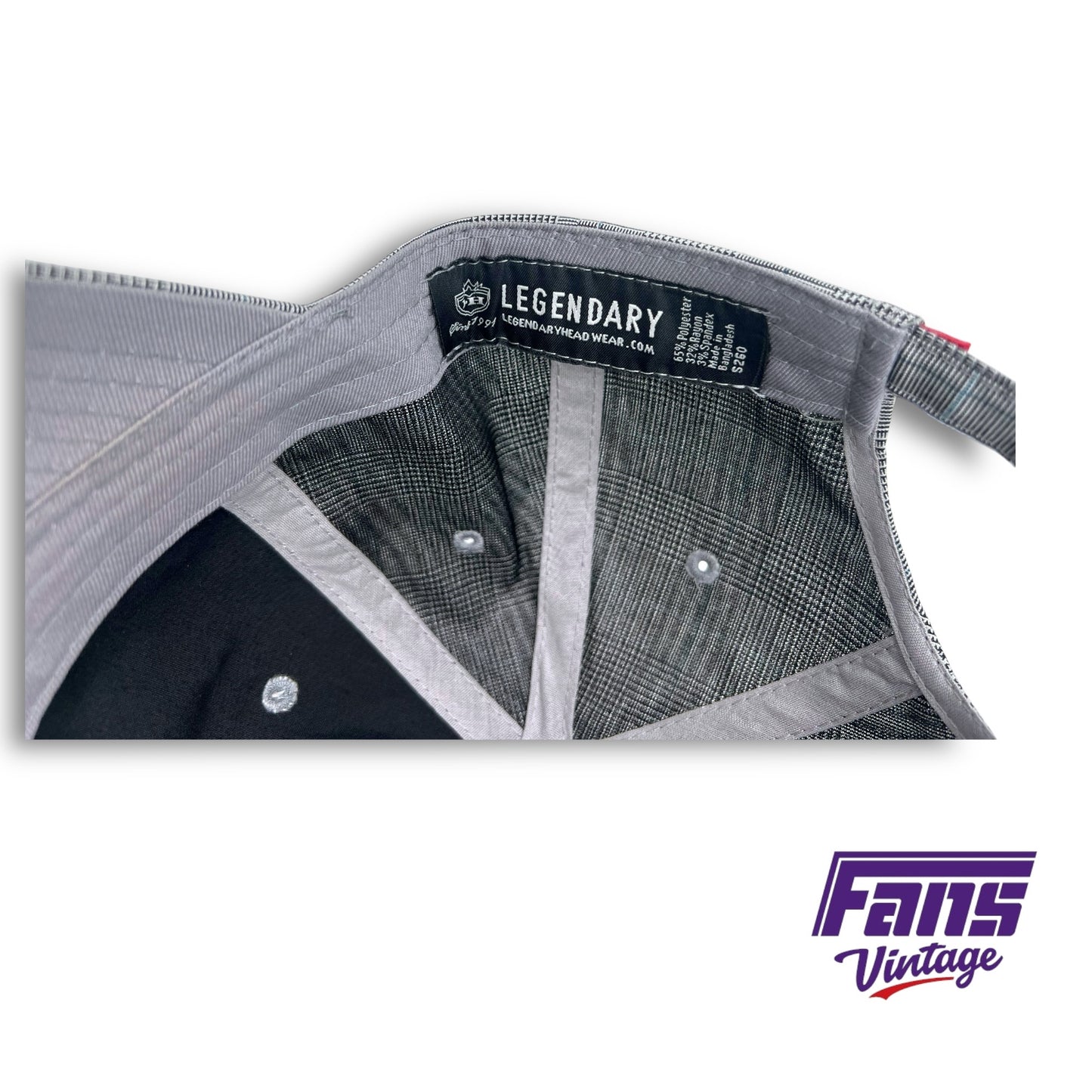 Pebble Beach Golf Legendary Headware Plaid Dad Hat