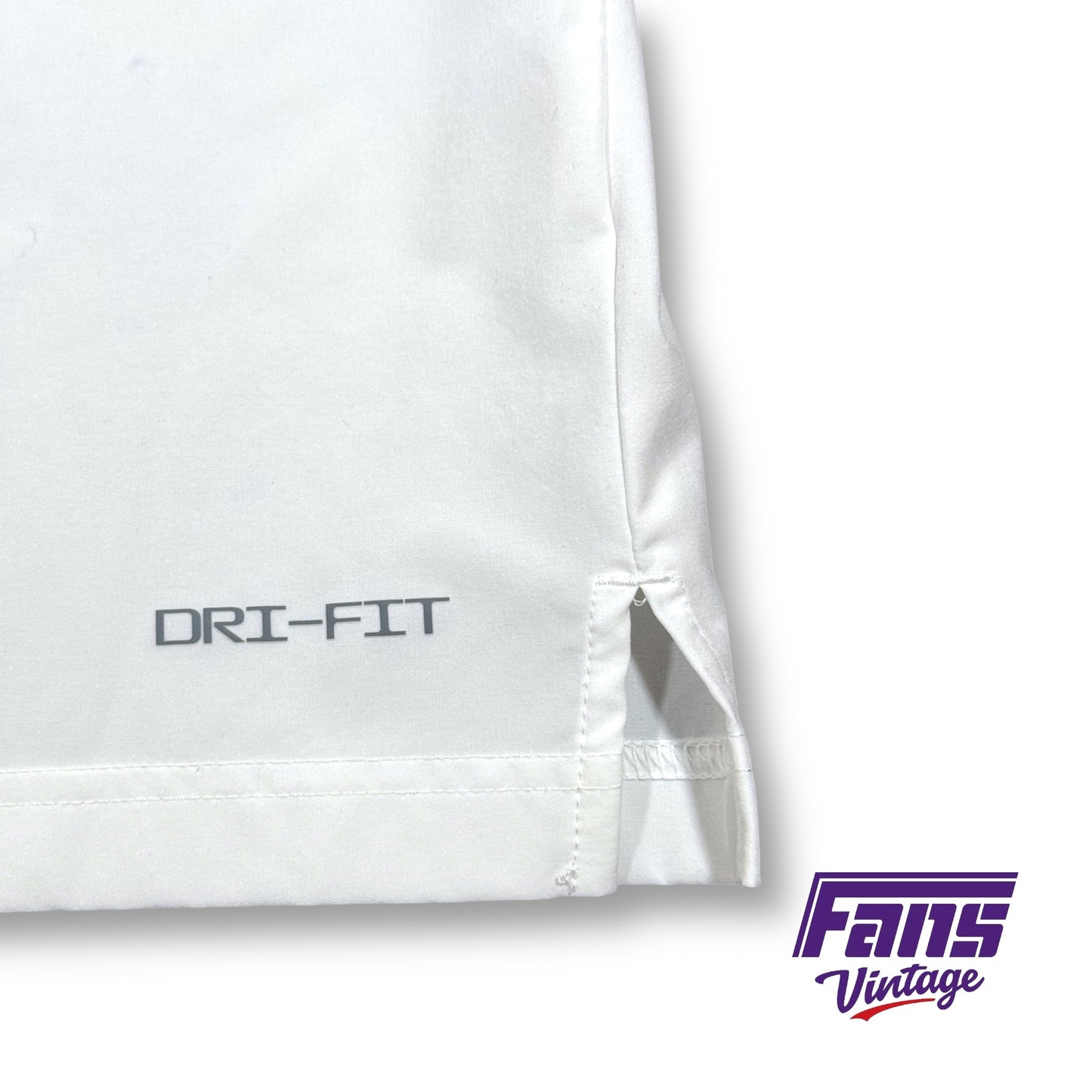 TCU Team Issued Coach’s Sideline Nike Dri-Fit Matte Feel Relaxed Fit Polo