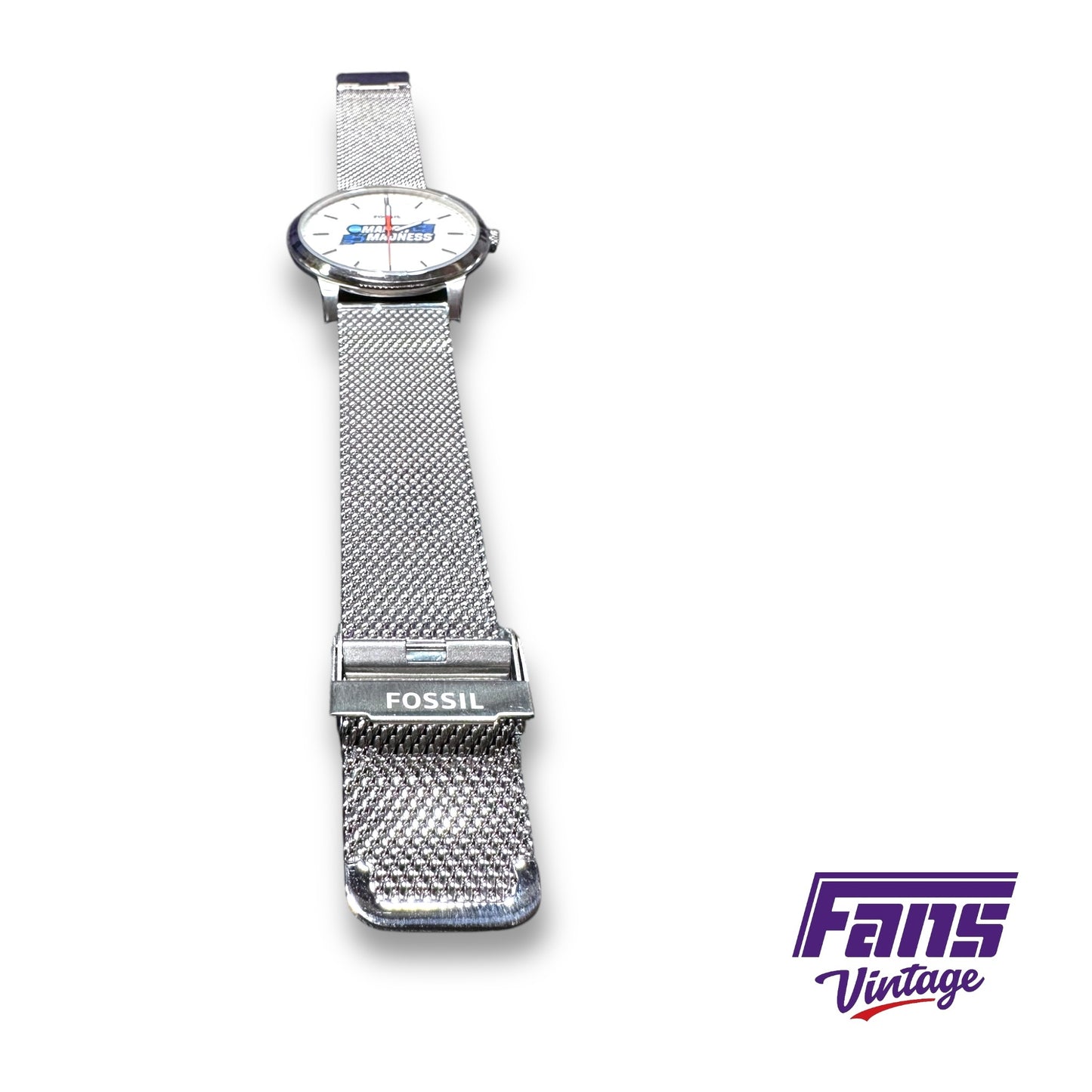 TCU Basketball Player Exclusive Tournament Gift - Rare 2023 March Madness Custom Fossil Watch New in Box