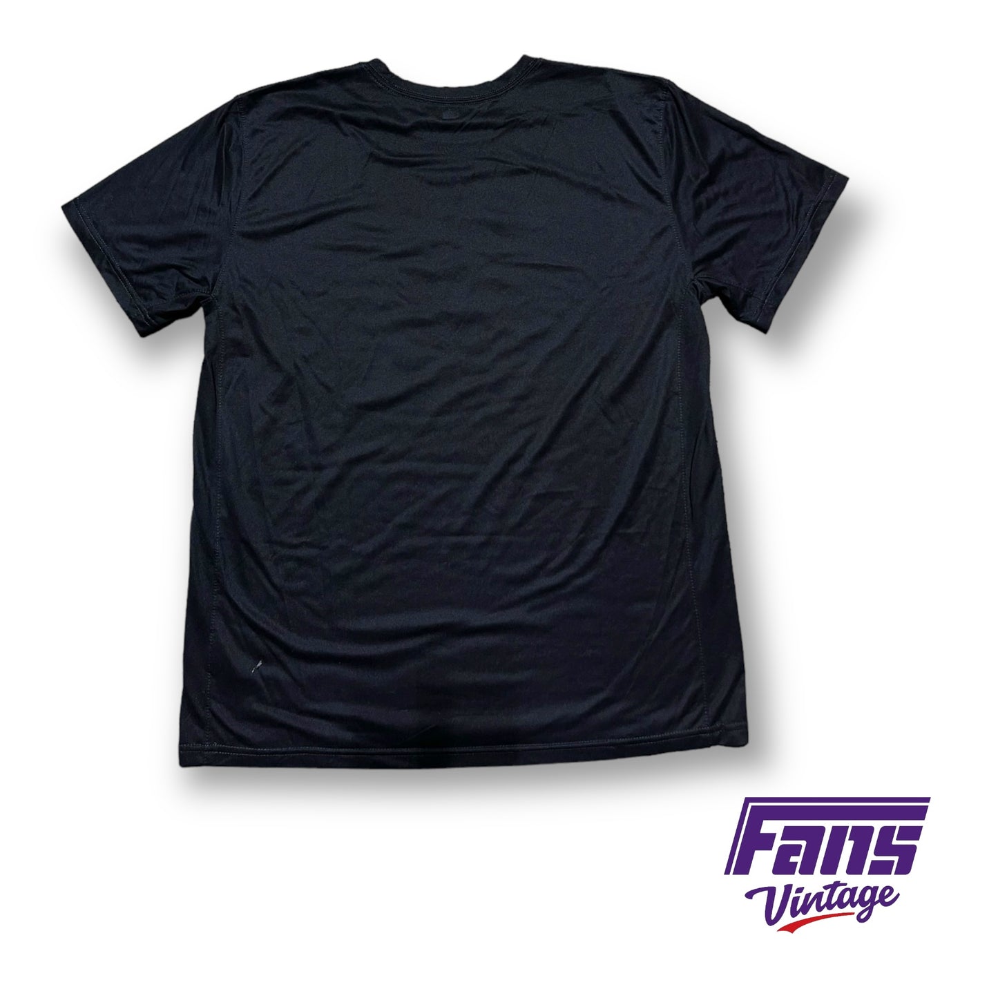 TCU Baseball Team Issued - Player Worn Blackout Nike Tee