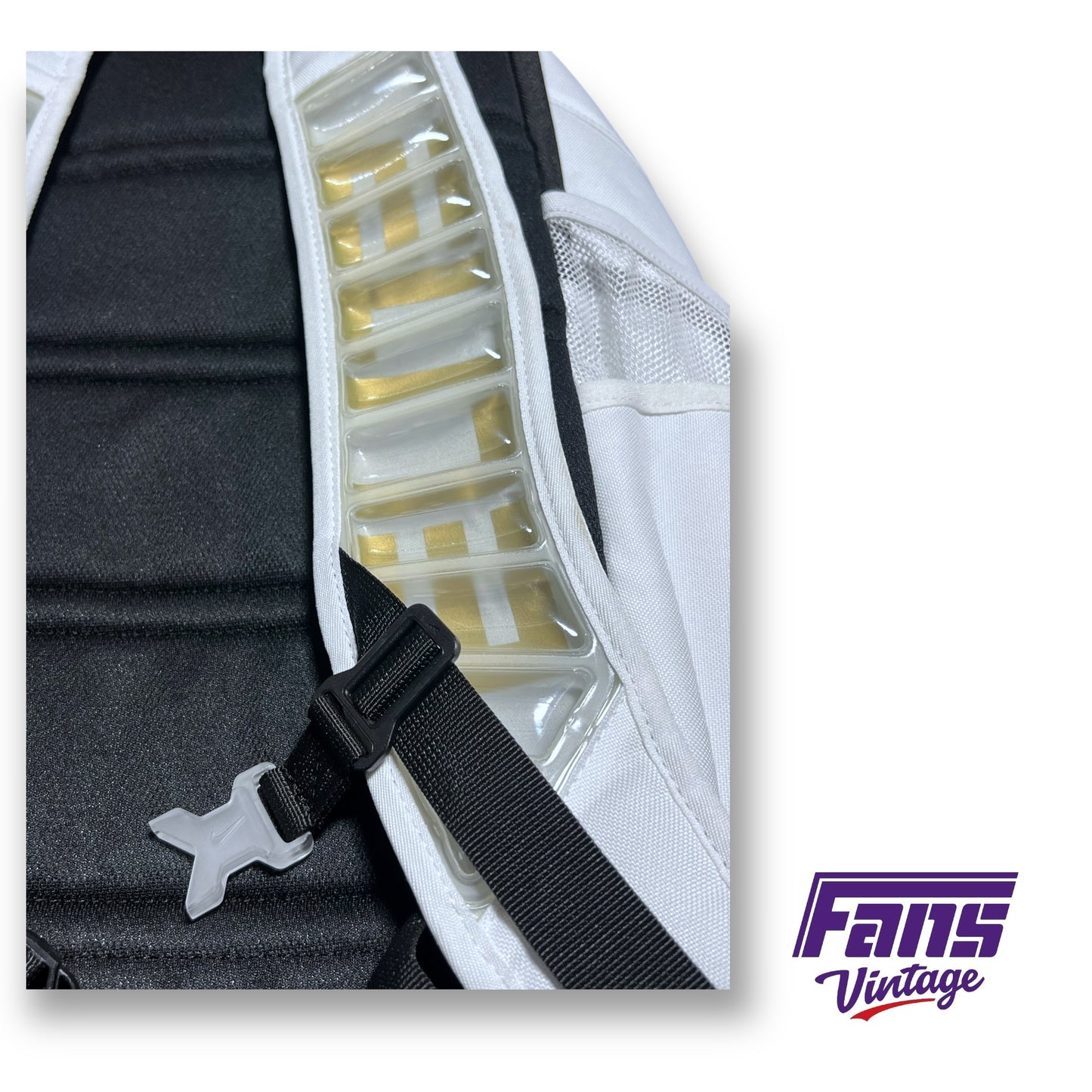 TCU Football Player Exclusive Nike Elite College Football Playoff CFP “Swag” Backpack with Gold Accents - Team Issued - New With Tags!