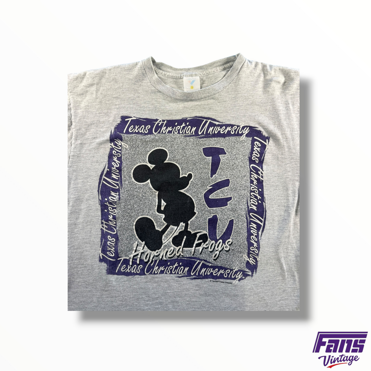 Rare Vintage TCU Disney Shirt