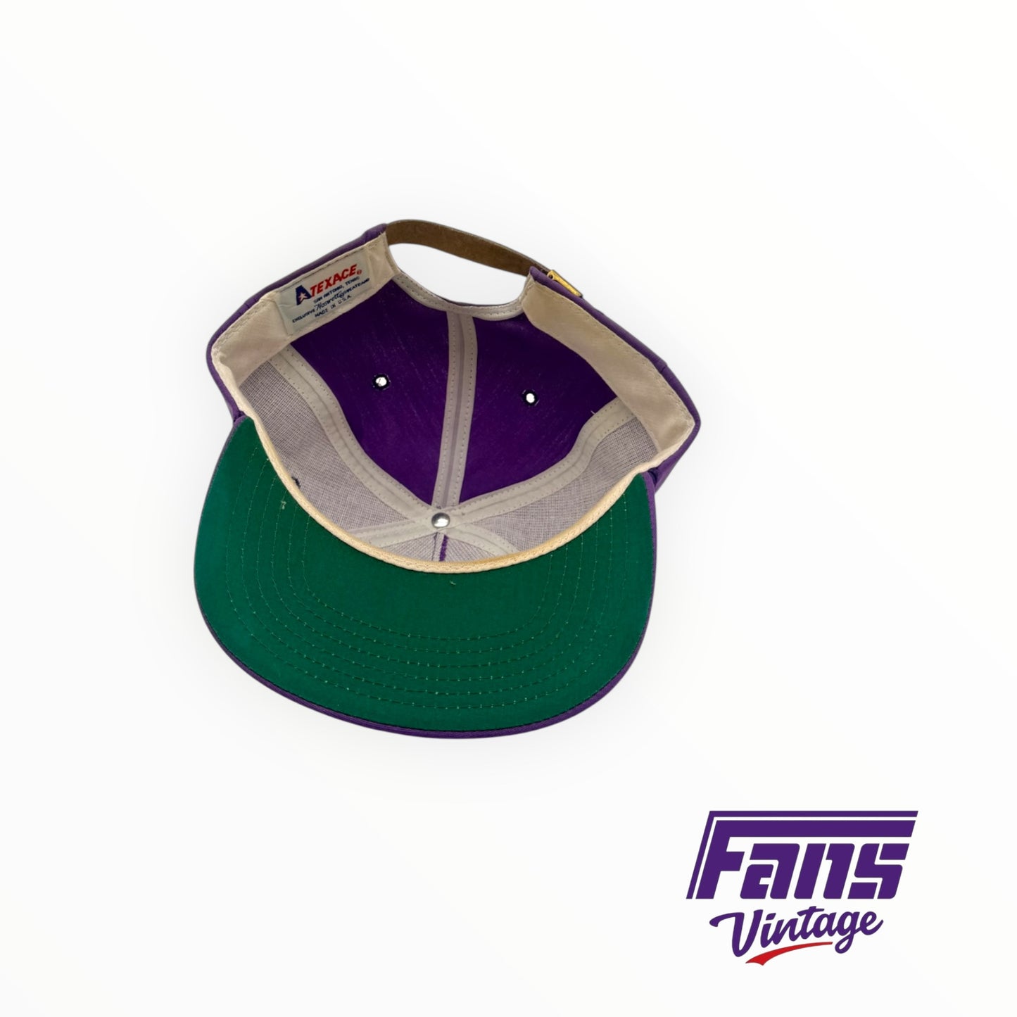 Vintage TCU Letterman’s Block T rope hat