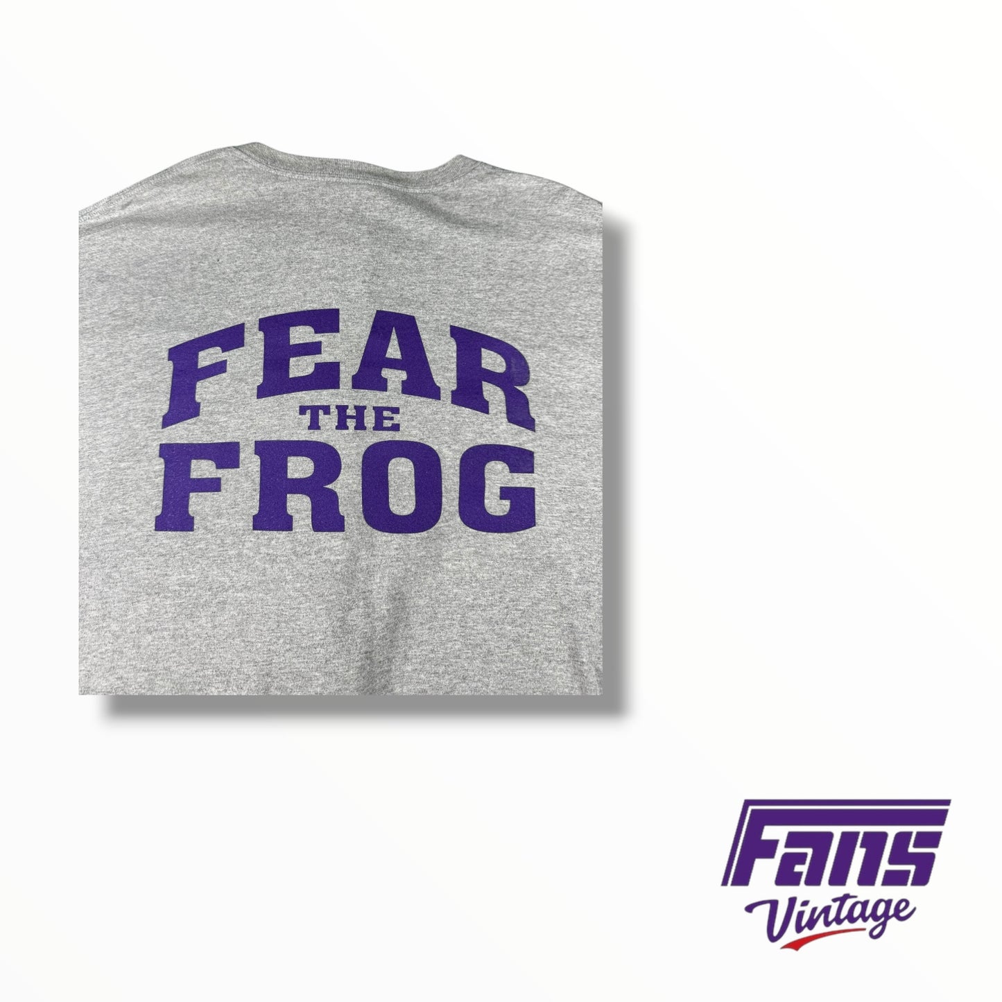Vintage 90s TCU ‘Fear the Frog’ Tee