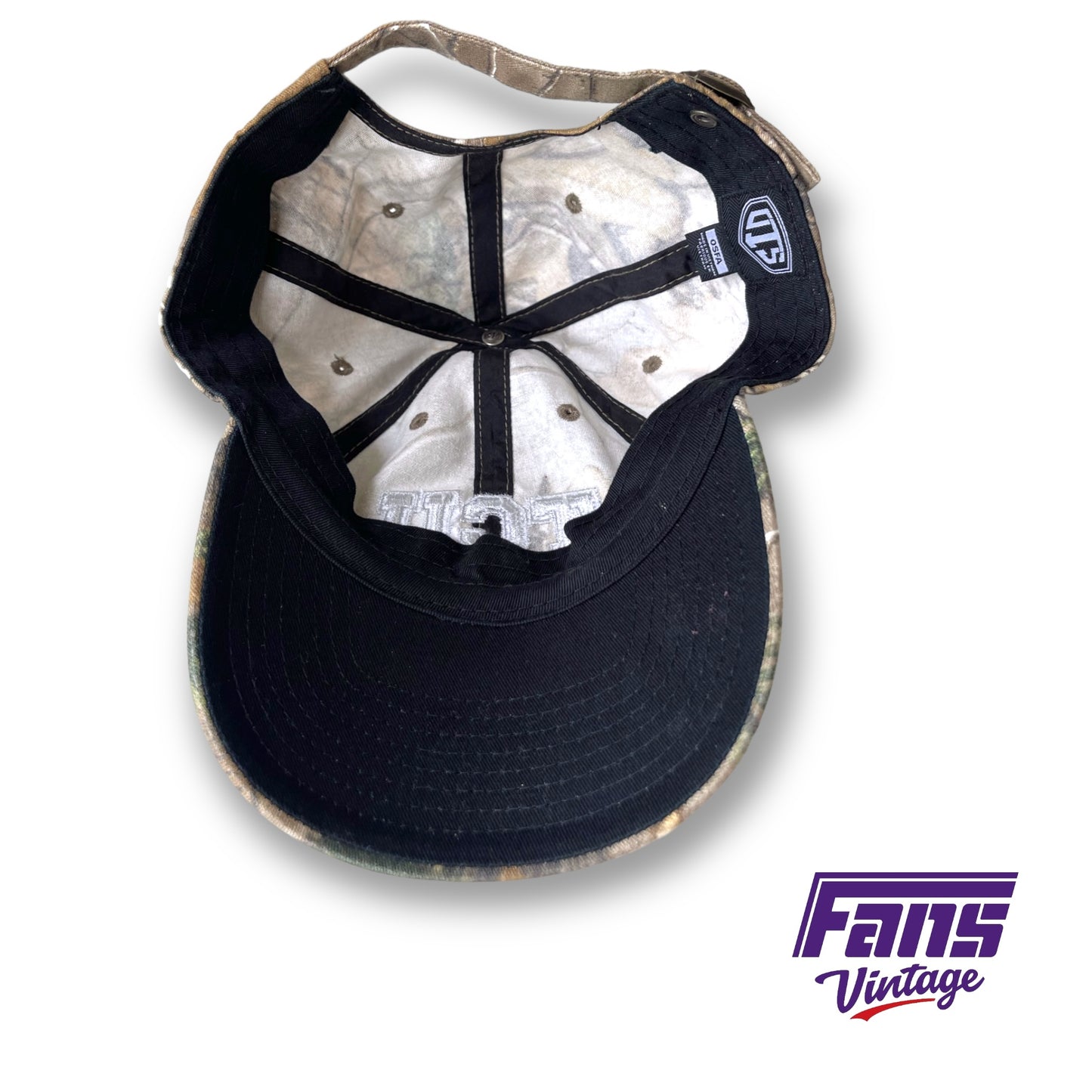 TCU Camo Strapback “Dad Hat”