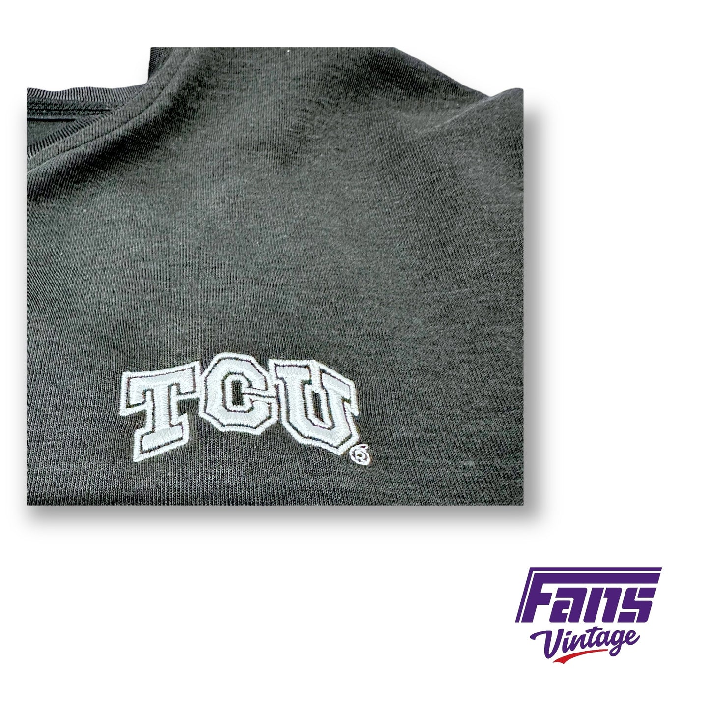 TCU Golf Player Issue Premium Nike Quarter Zip - Super Soft!