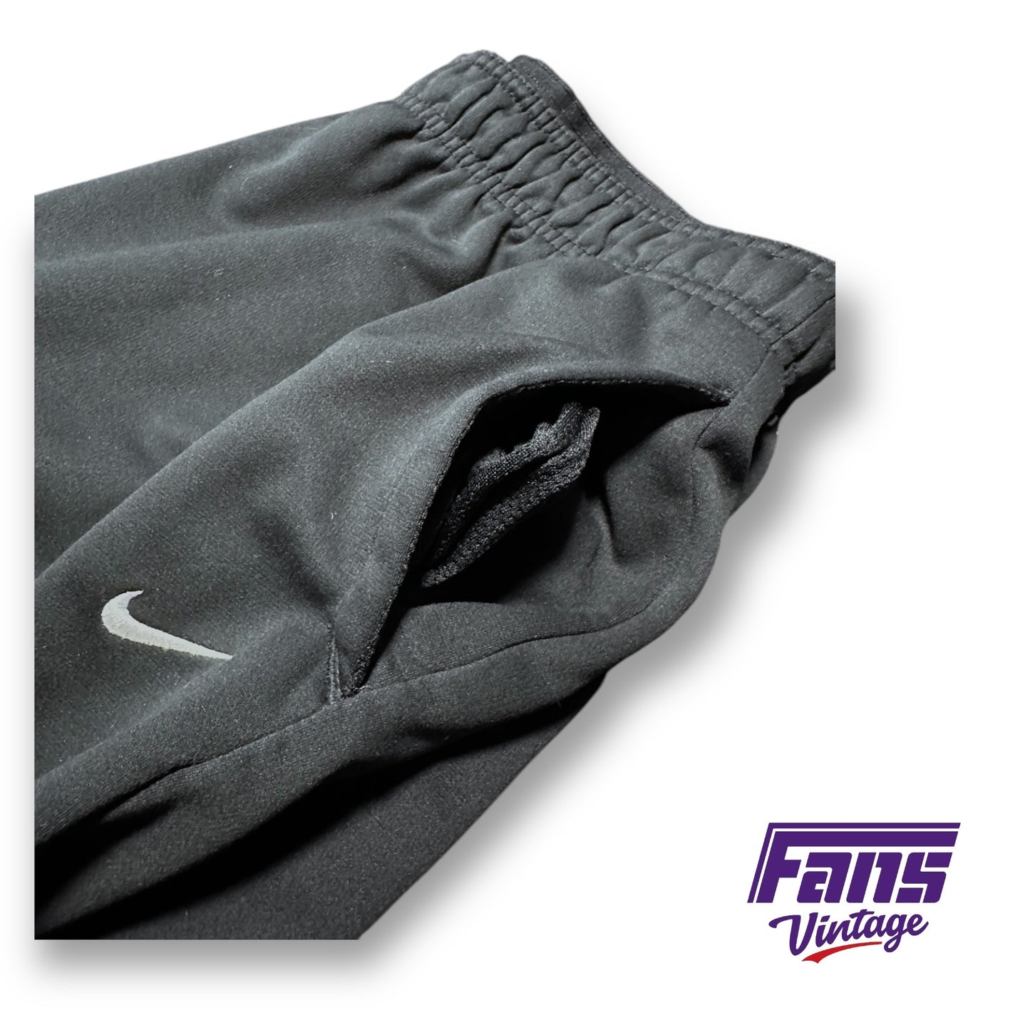 TCU Football Team Issue Fleece Lined Nike Thermafit Sweatpants