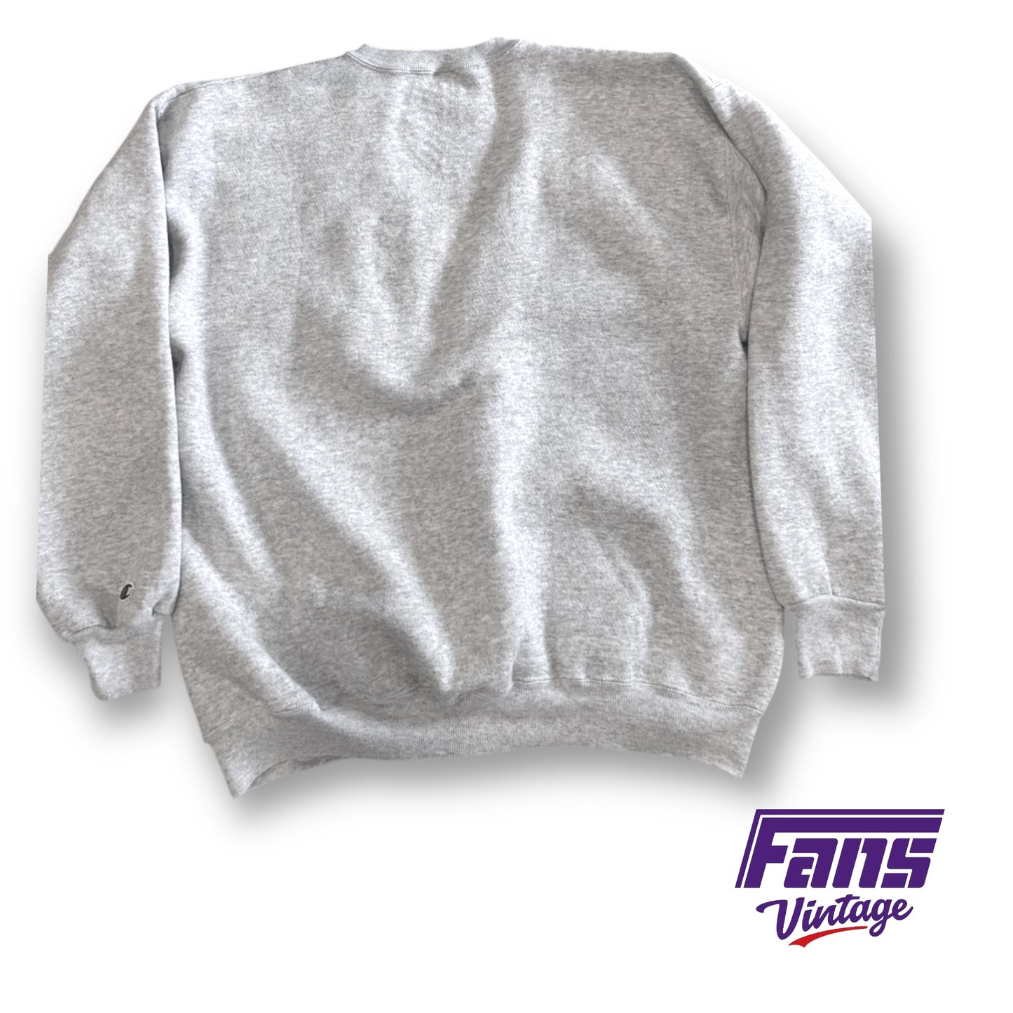 GRAIL - Perfect Condition Early 90s Vintage TCU Athletics Team Issue Champion Crewneck Sweater