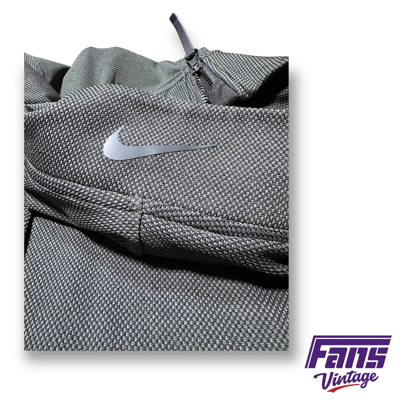 Premium Team Issue TCU Golf Nike Quarter Zip - Drifit ADV