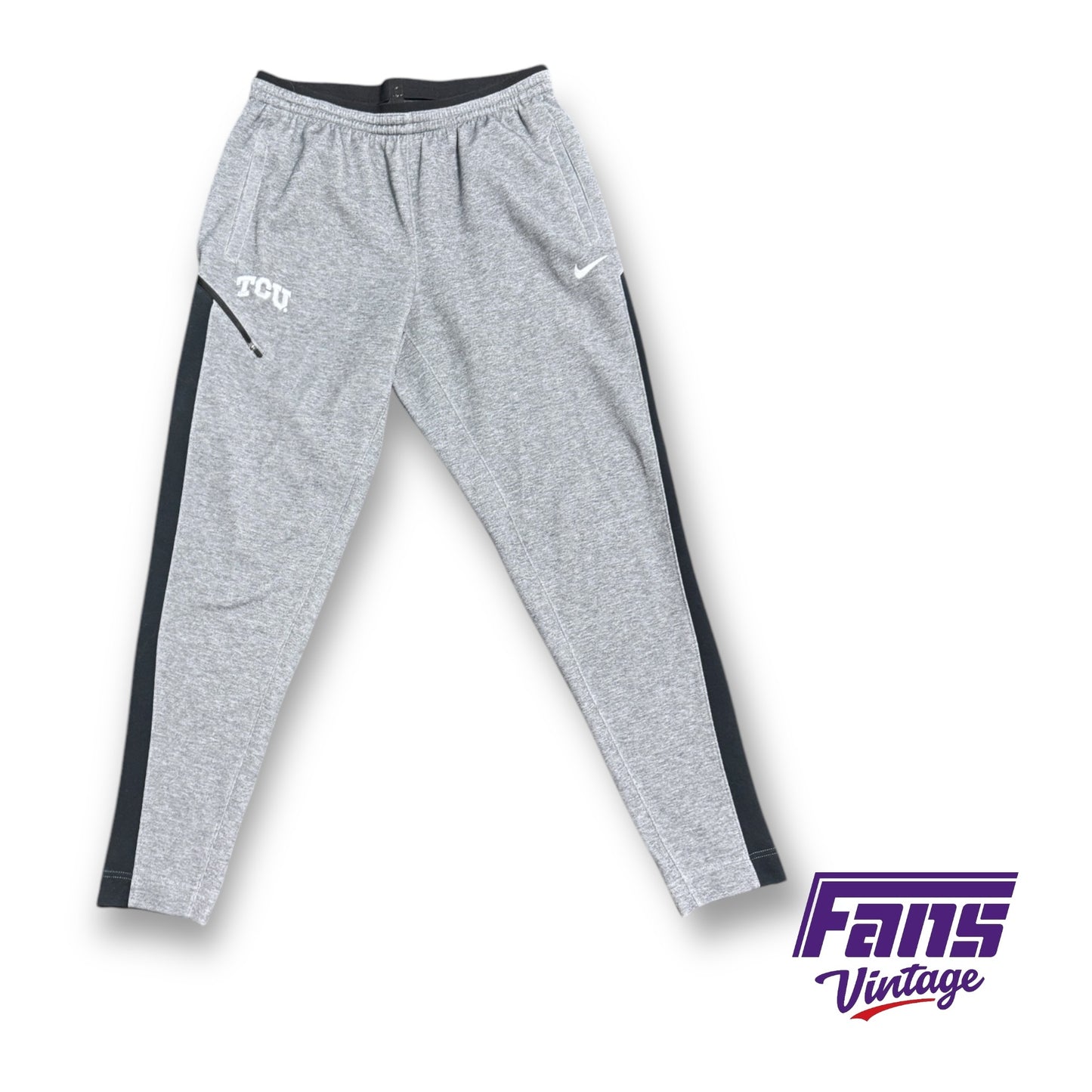 TCU Nike Team Issued Travel Set - Hoodie Jacket and Jogger Pants