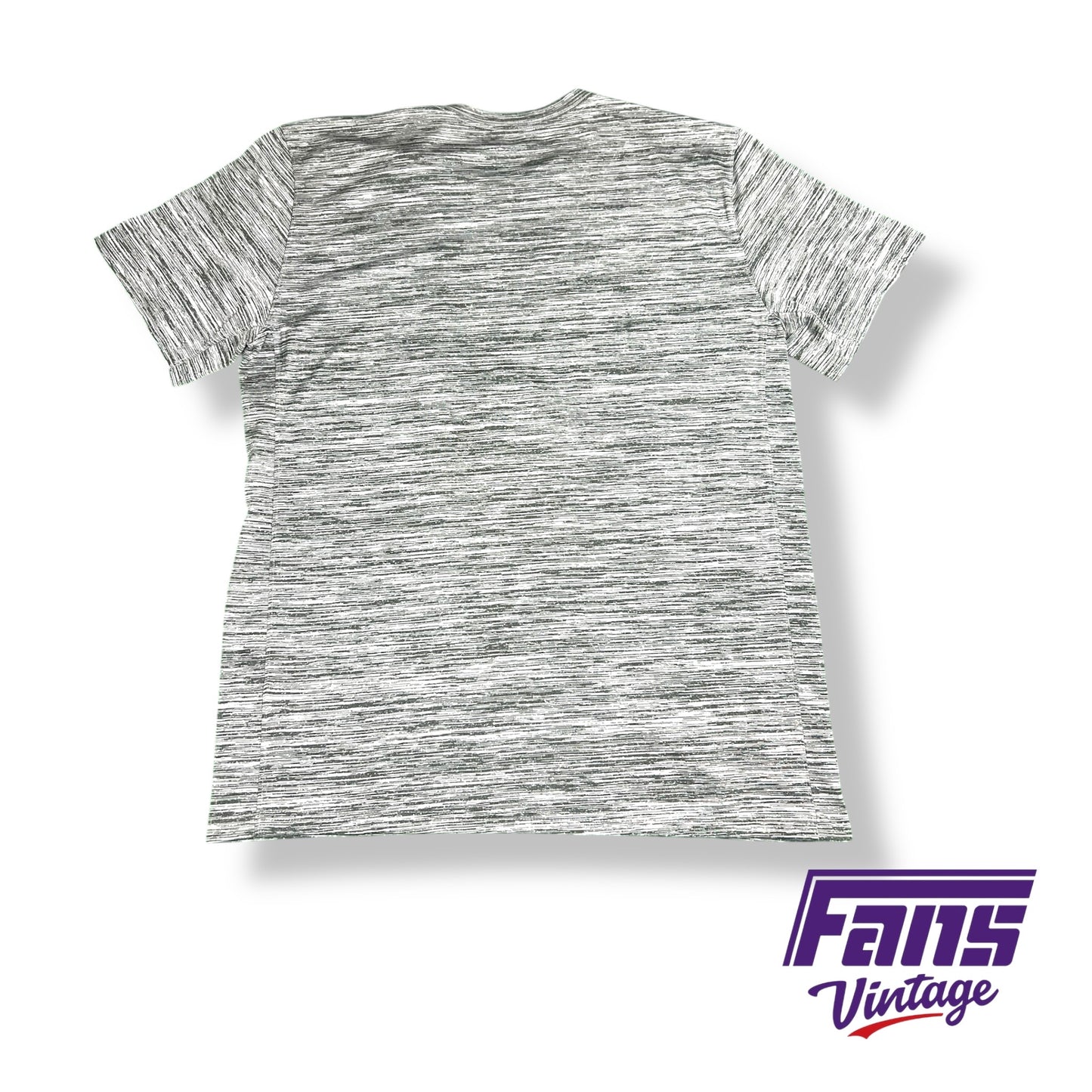 TCU Baseball team issued Heather gray Nike training tee