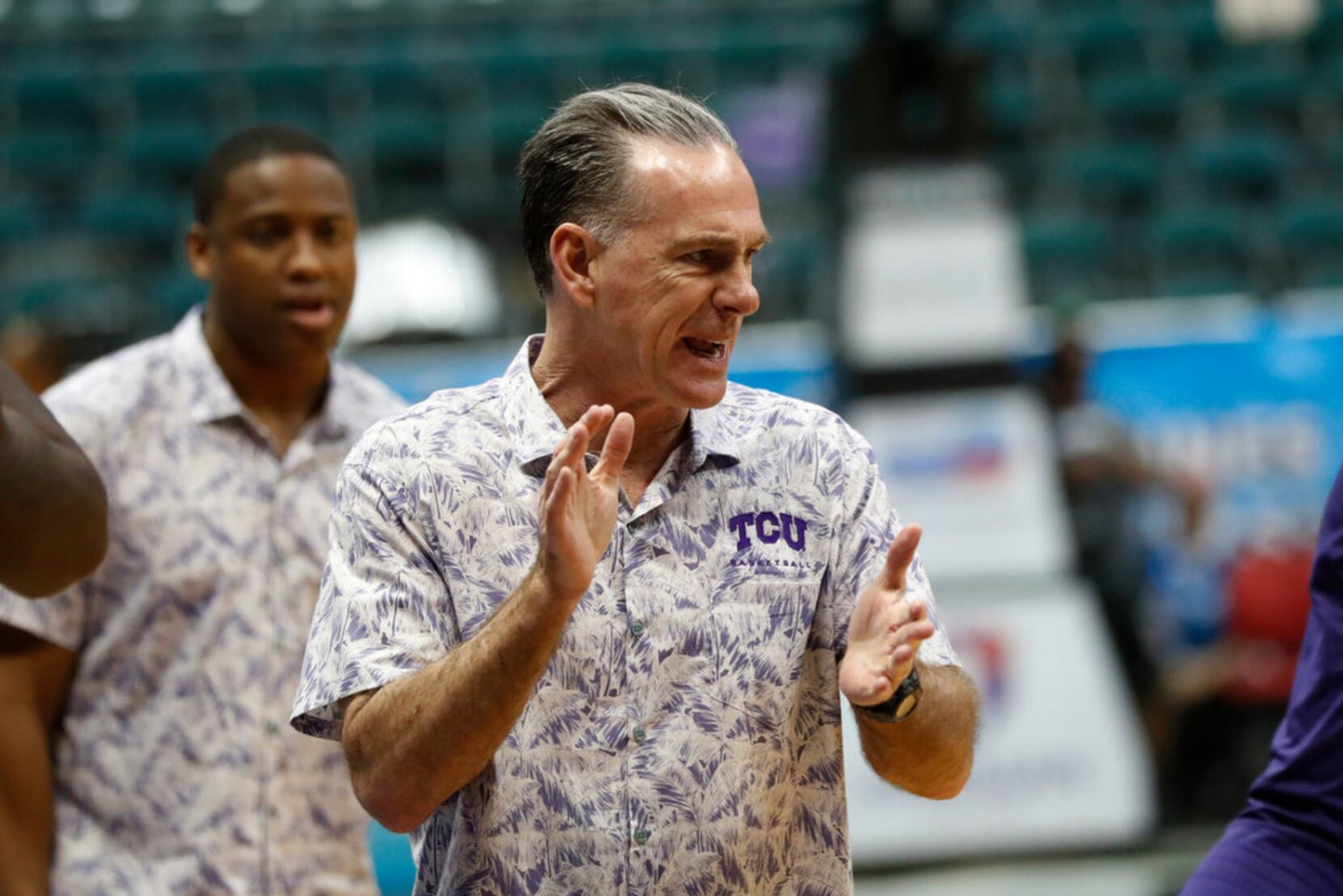 TCU Basketball - Hawaii Tournament Coach’s Aloha Shirt