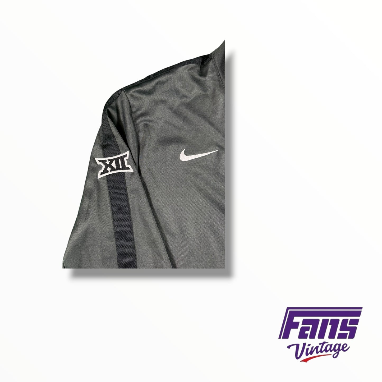 TCU Baseball Nike Team Issued Full Zip Jacket