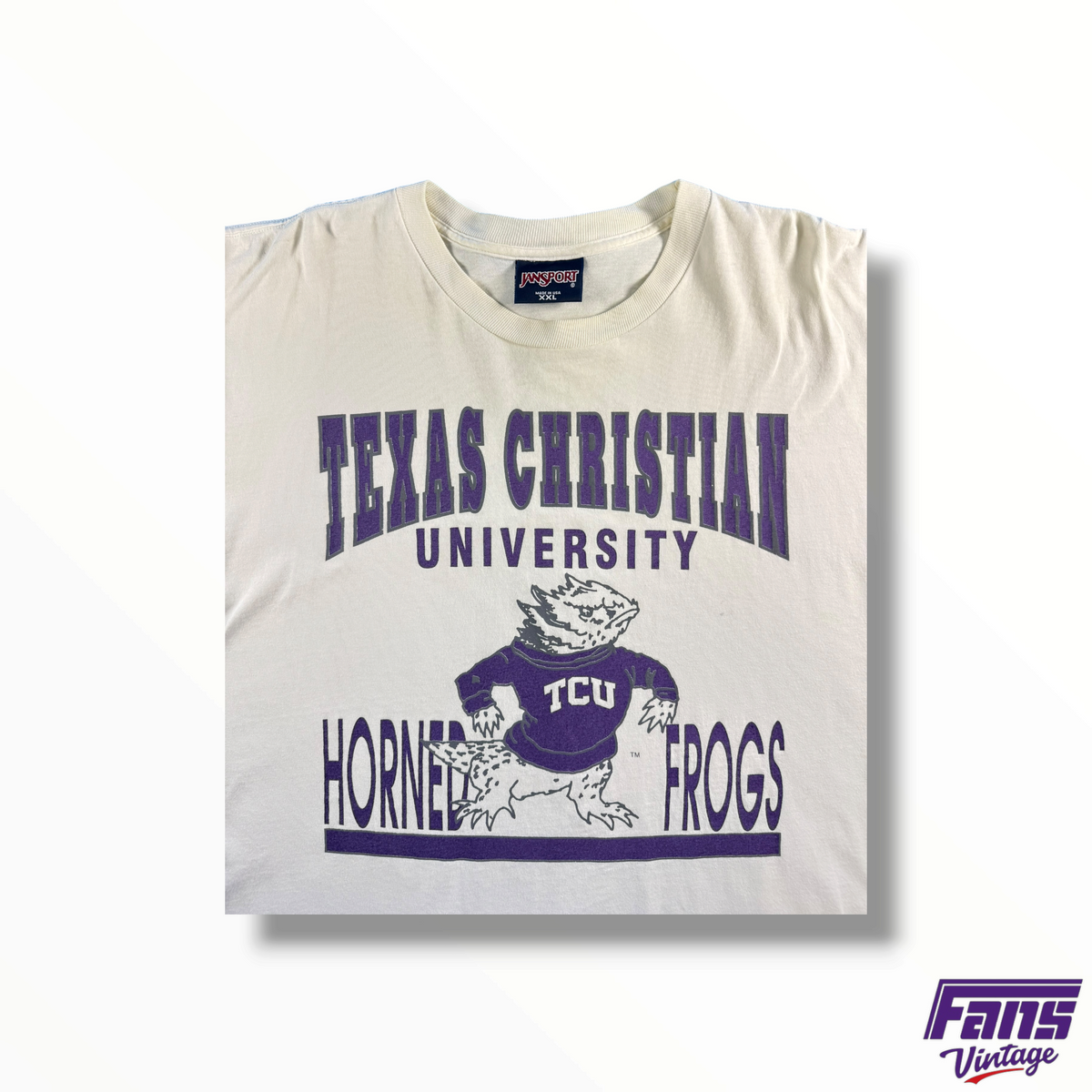 Rare Vintage TCU Sweater Frog Graphic Tee