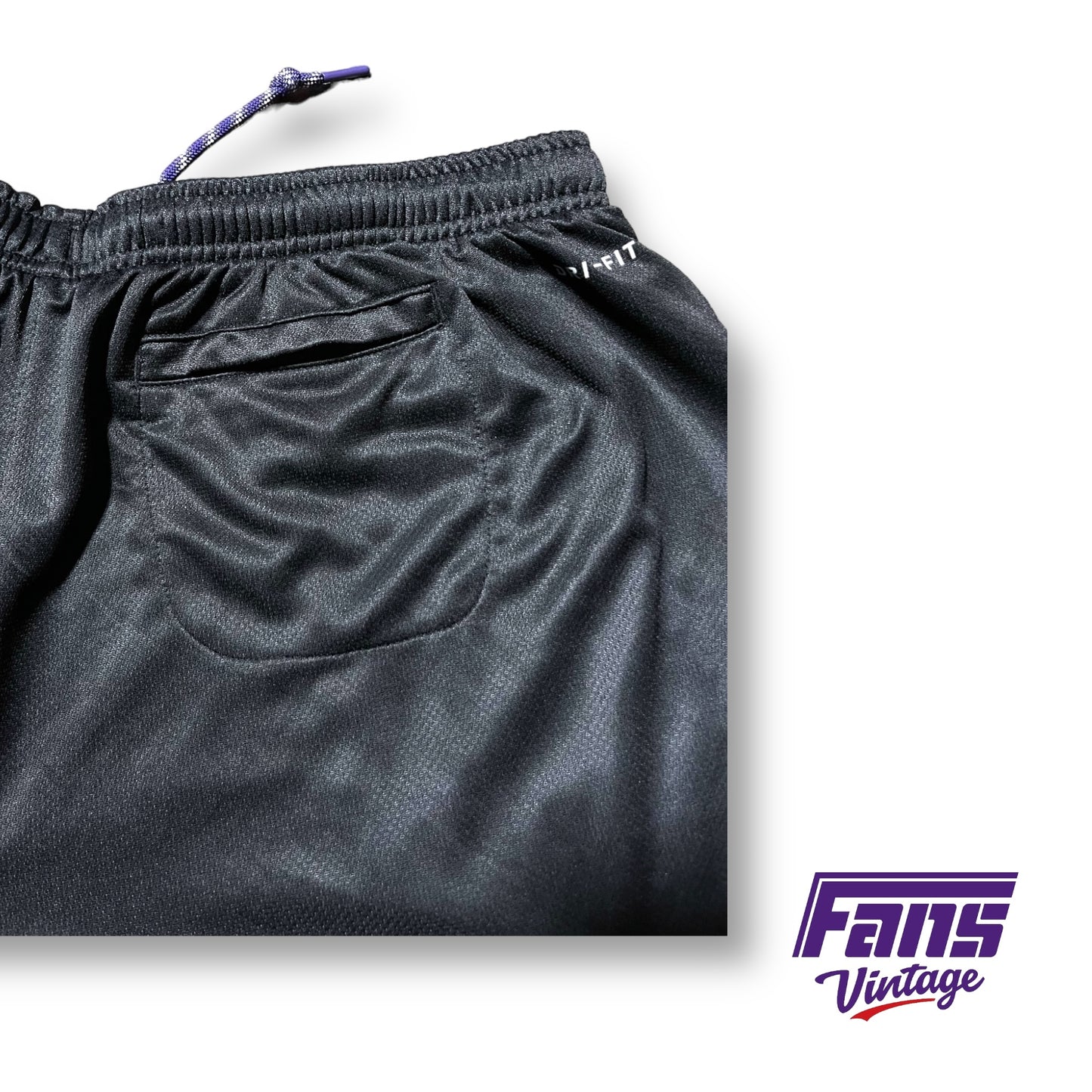 TCU Baseball Team Issue - Player Worn Nike Drifit Premium Training Shorts