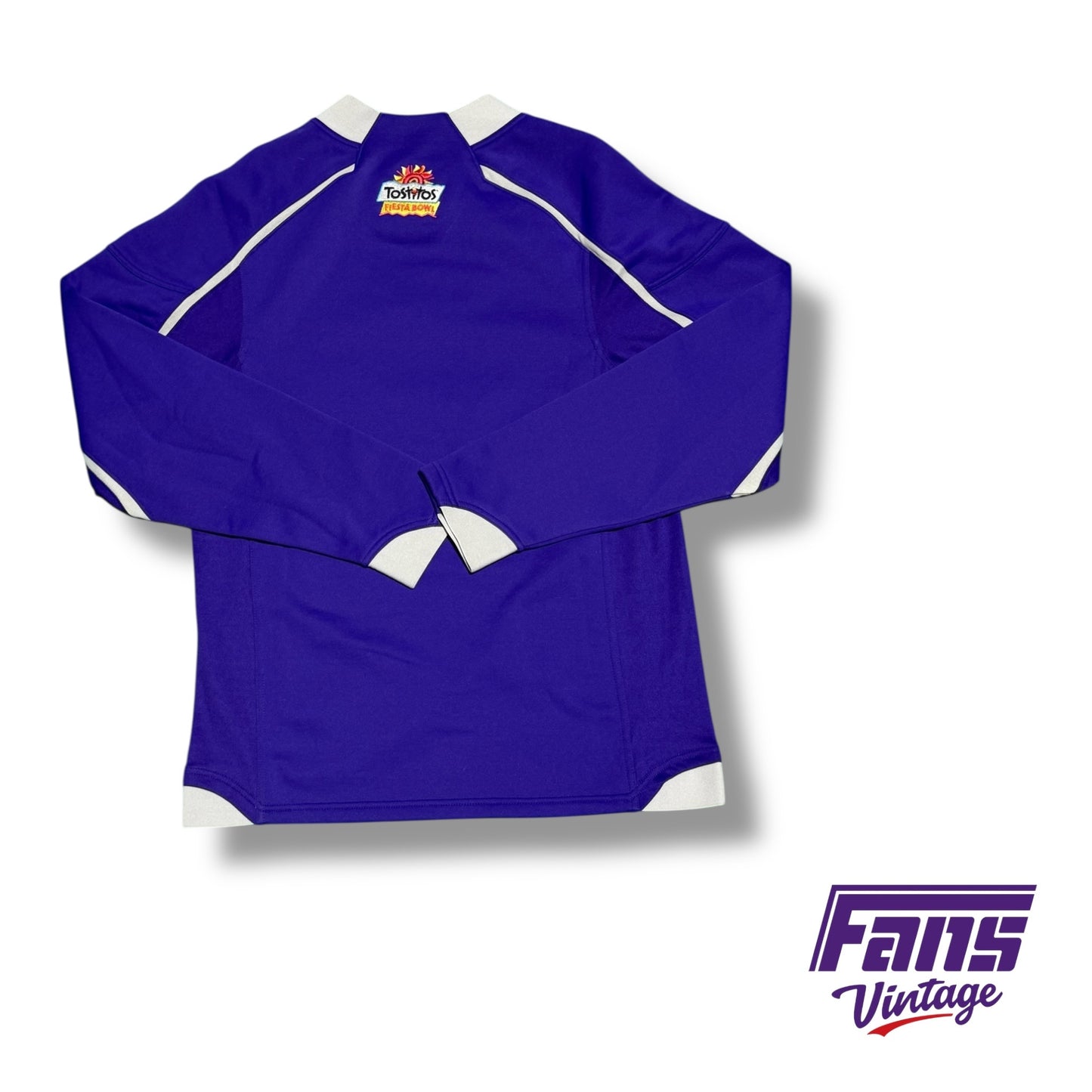 Vintage TCU Y2K Era - Football Team Issued Fiesta Bowl Nike Sweater