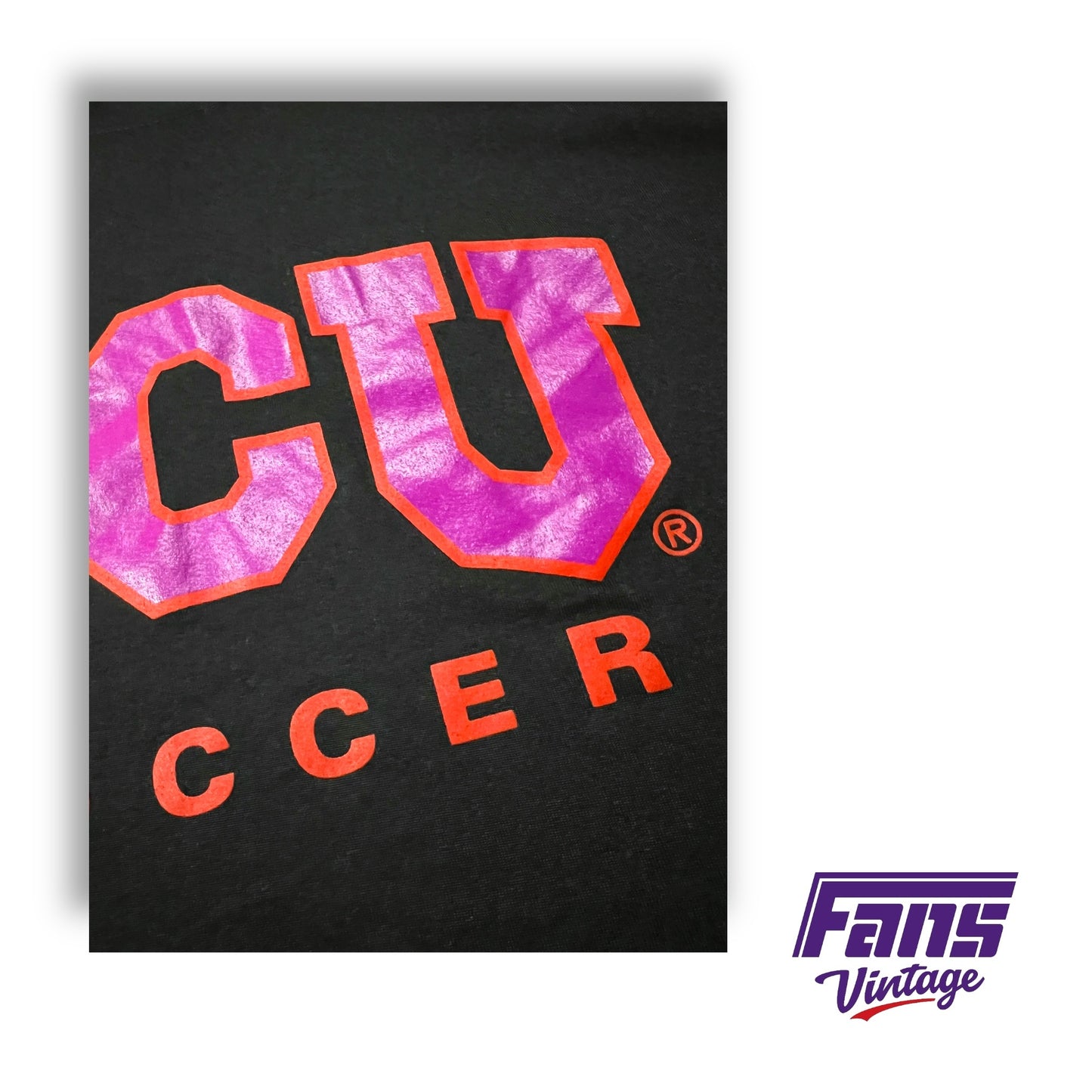 RARE Player Exclusive! TCU Soccer Spit Blood Nike Drifit Tee