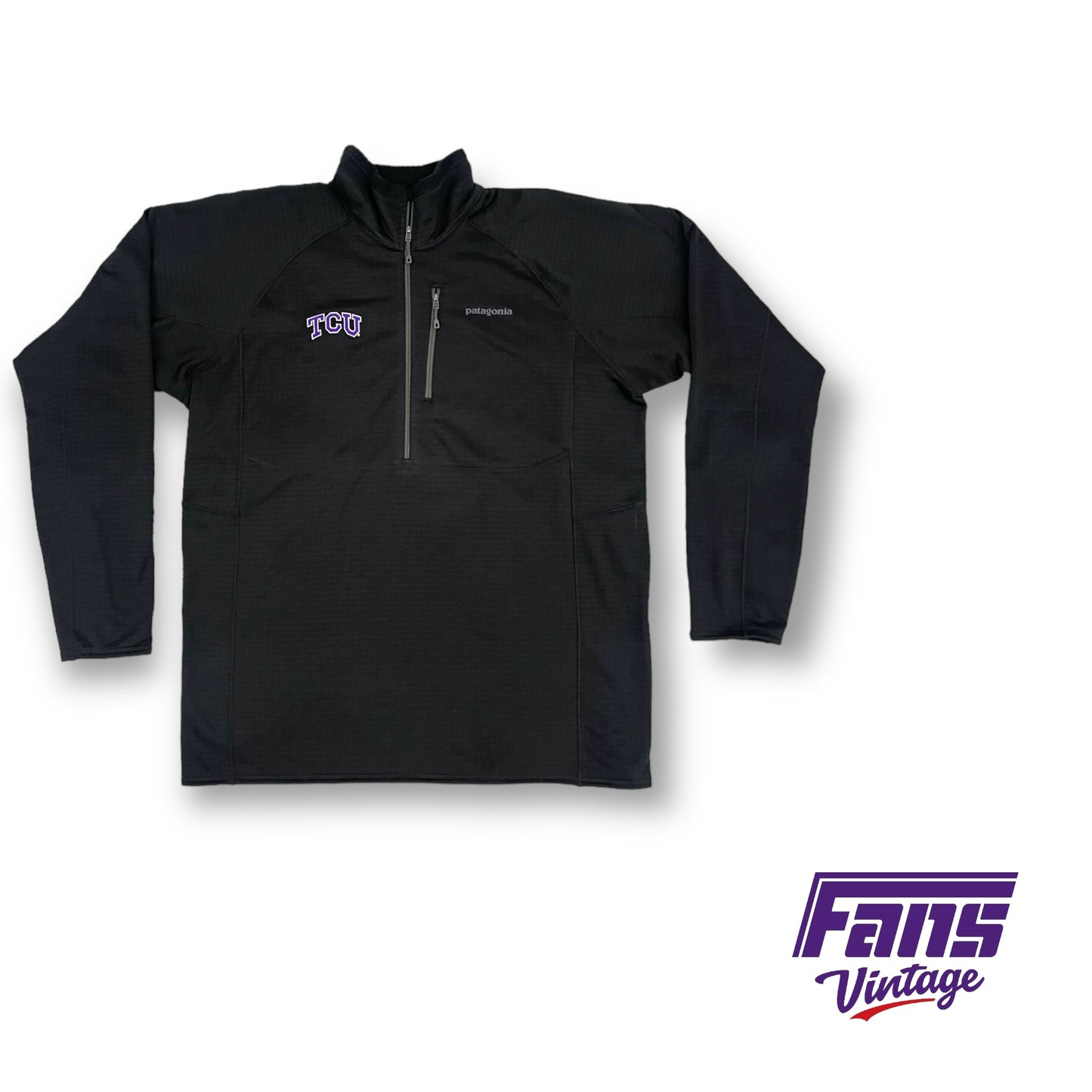 Awesome! TCU Branded Patagonia Half Zip Pullover