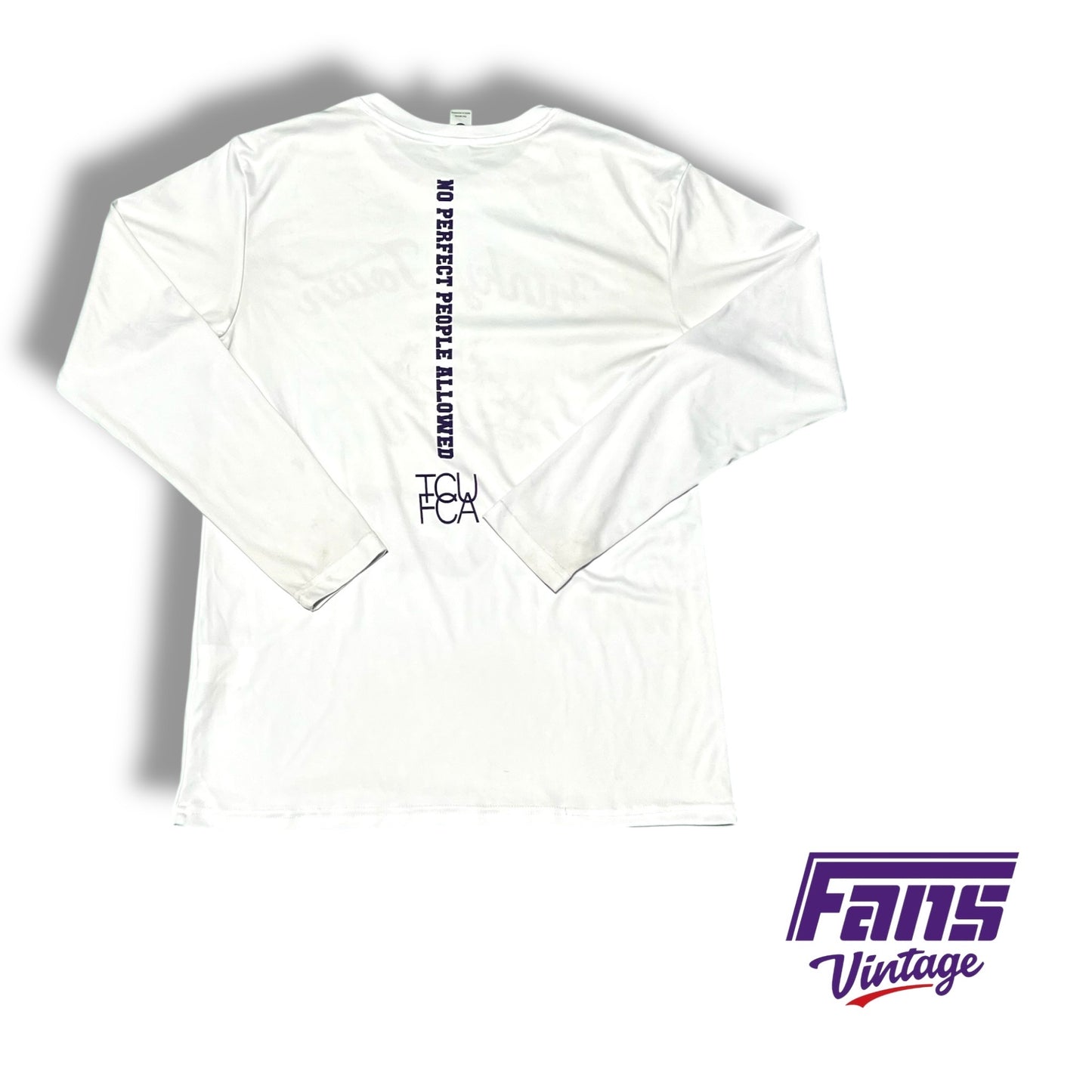 TCU FCA Team‑Issued Long‑Sleeve T‑Shirt — “Funky Town” Script