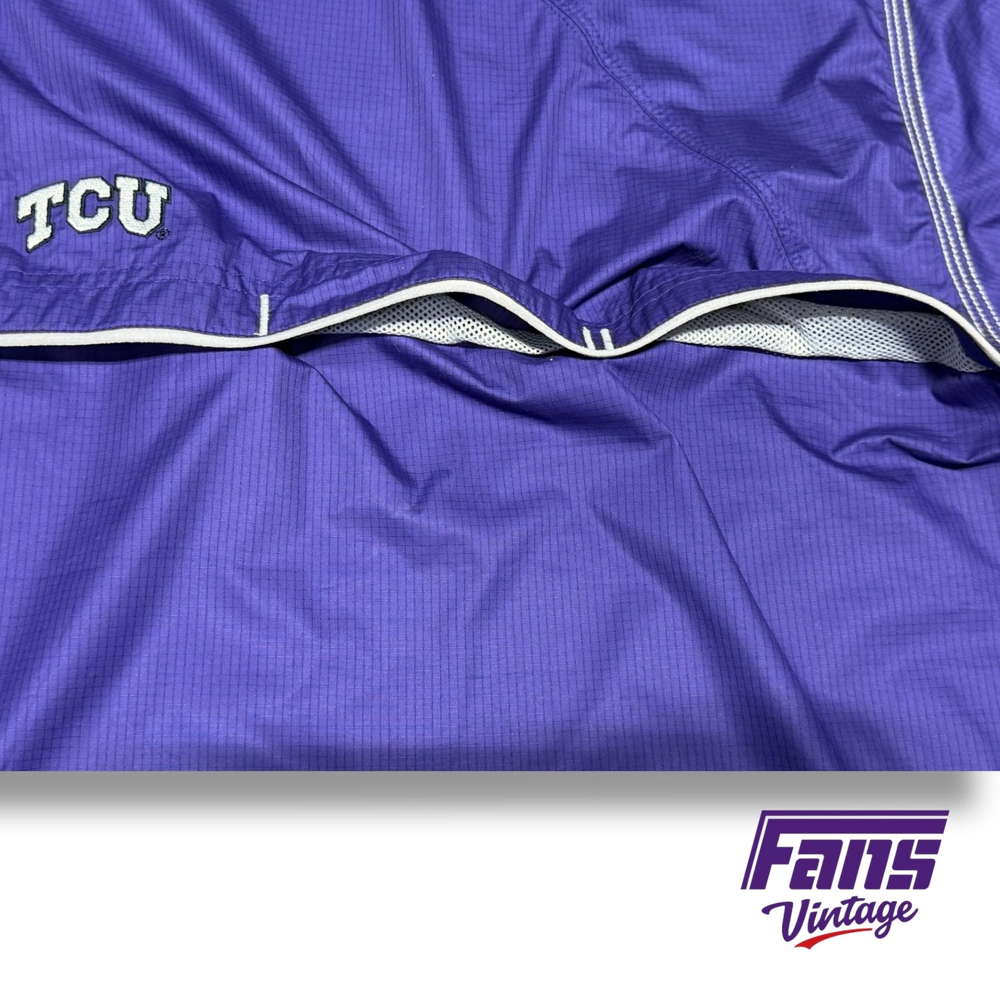 Vintage Nike TCU Y2K Era Quarter Zip - RARE Storm Fit Windbreaker