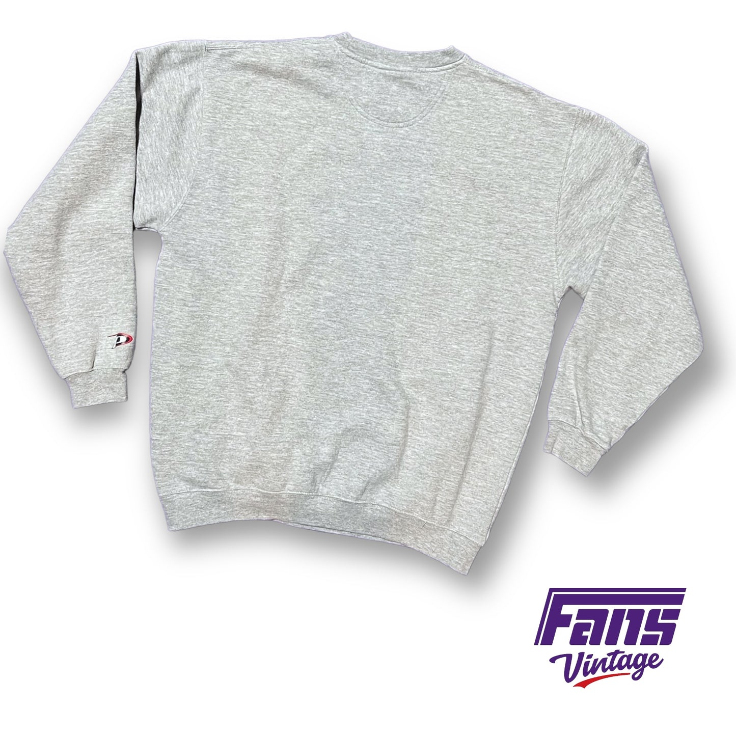 Y2K Vintage TCU Crewneck Sweater with fun gradient logo!