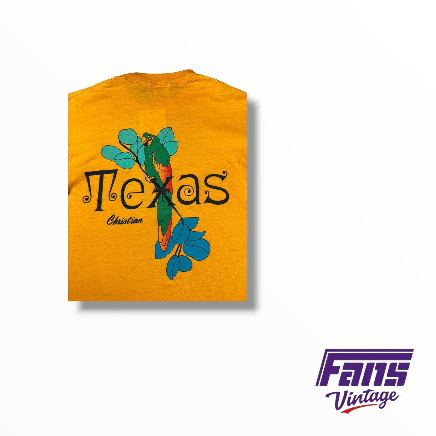 Vintage 70s TCU Zoo Style Tee