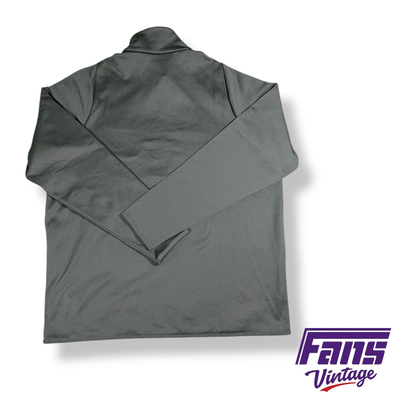 Team Issued TCU black quarter zip
